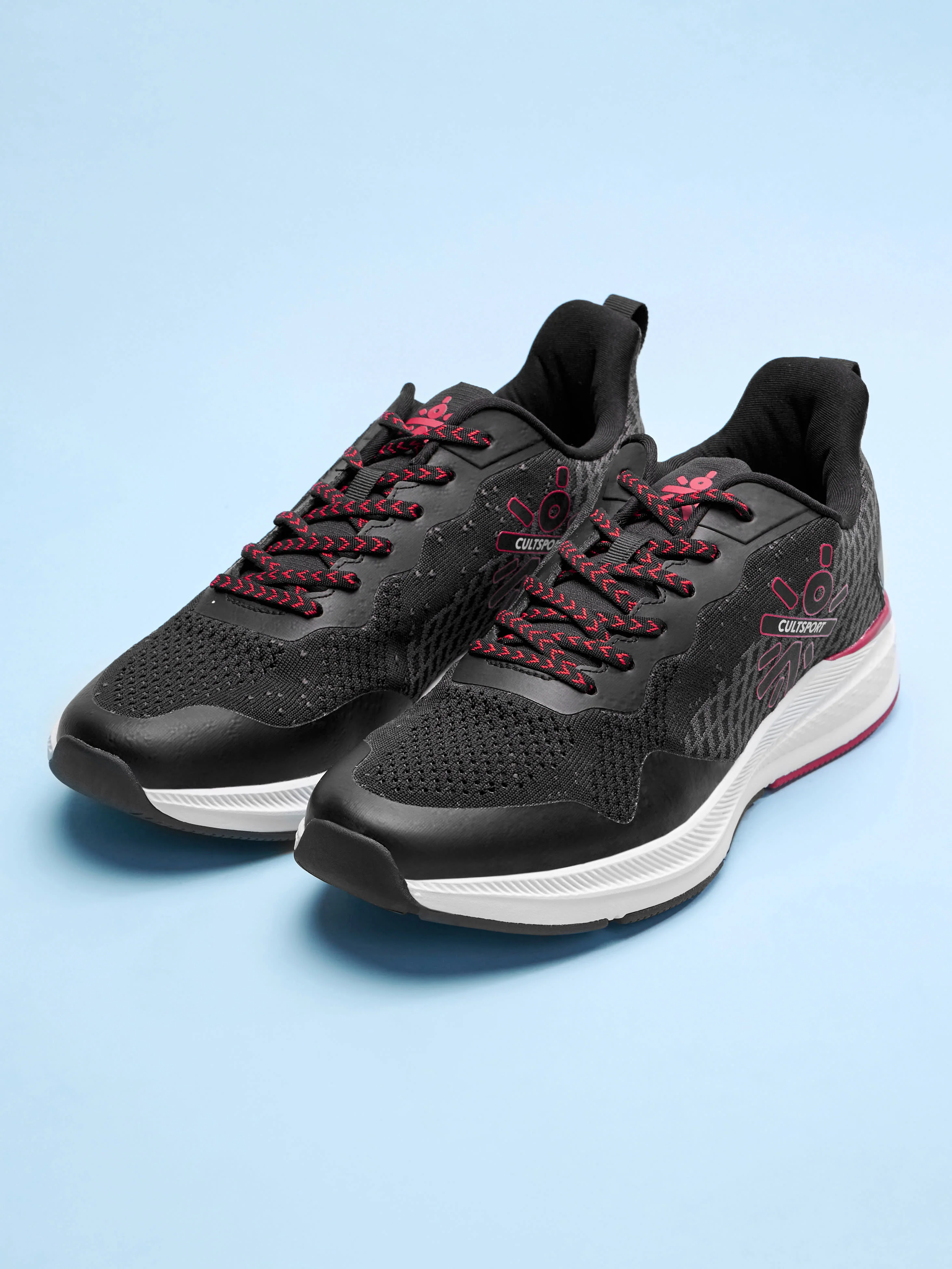 cult Hustle Men Running Shoes - Black - Image 7