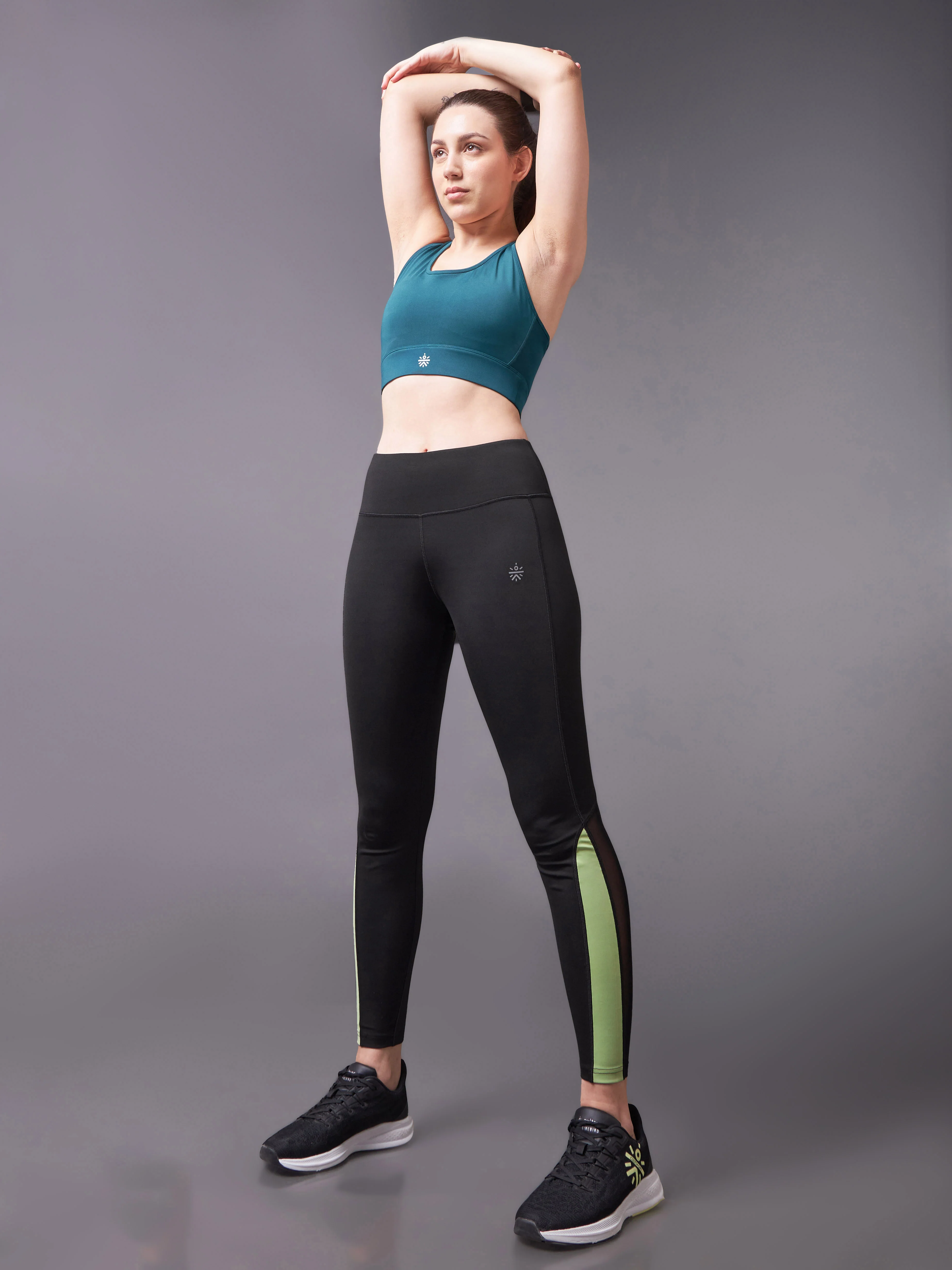 Iconic Black Running Tights - Image 2