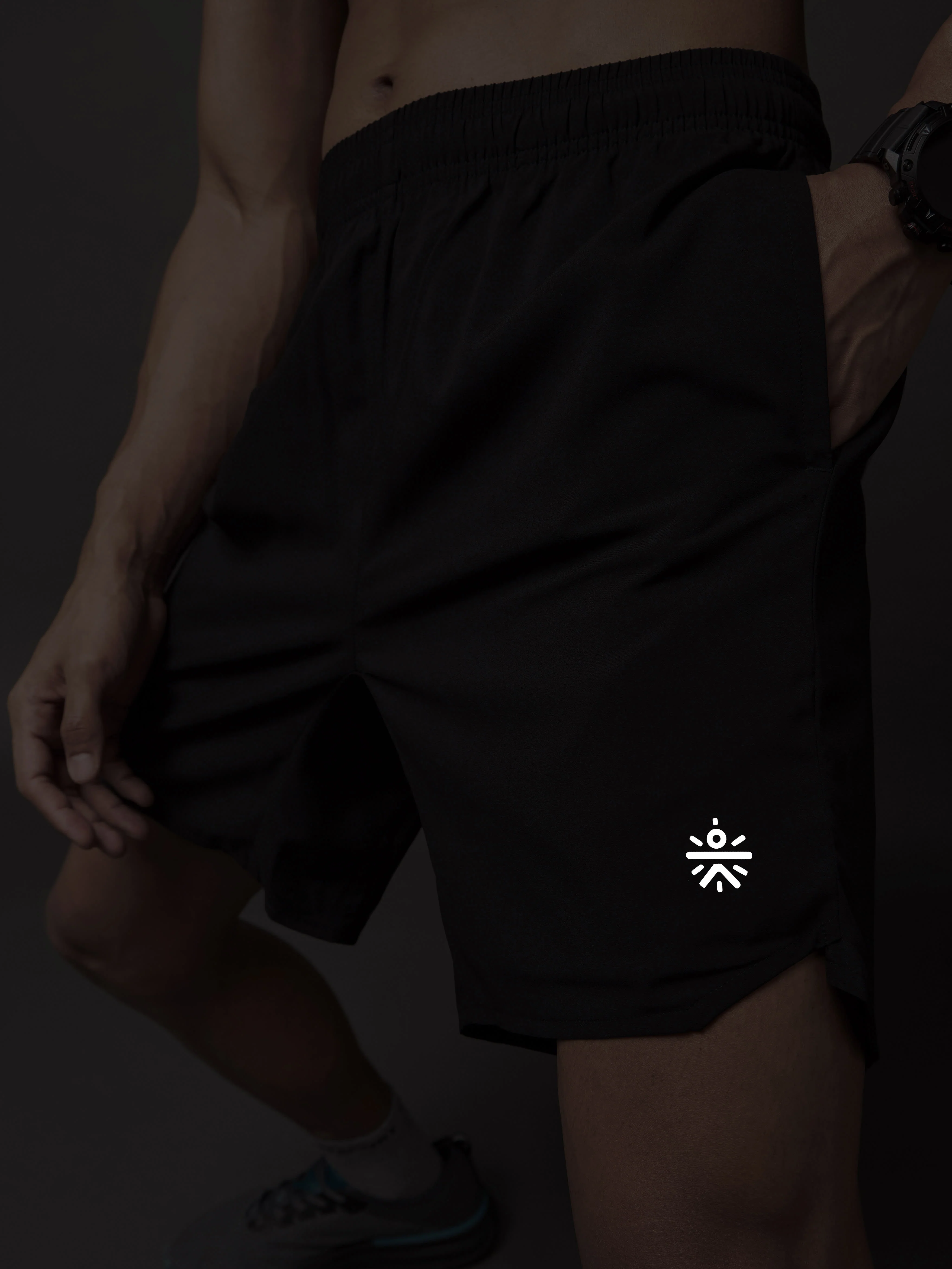 Iconic Black Running Shorts - Image 10