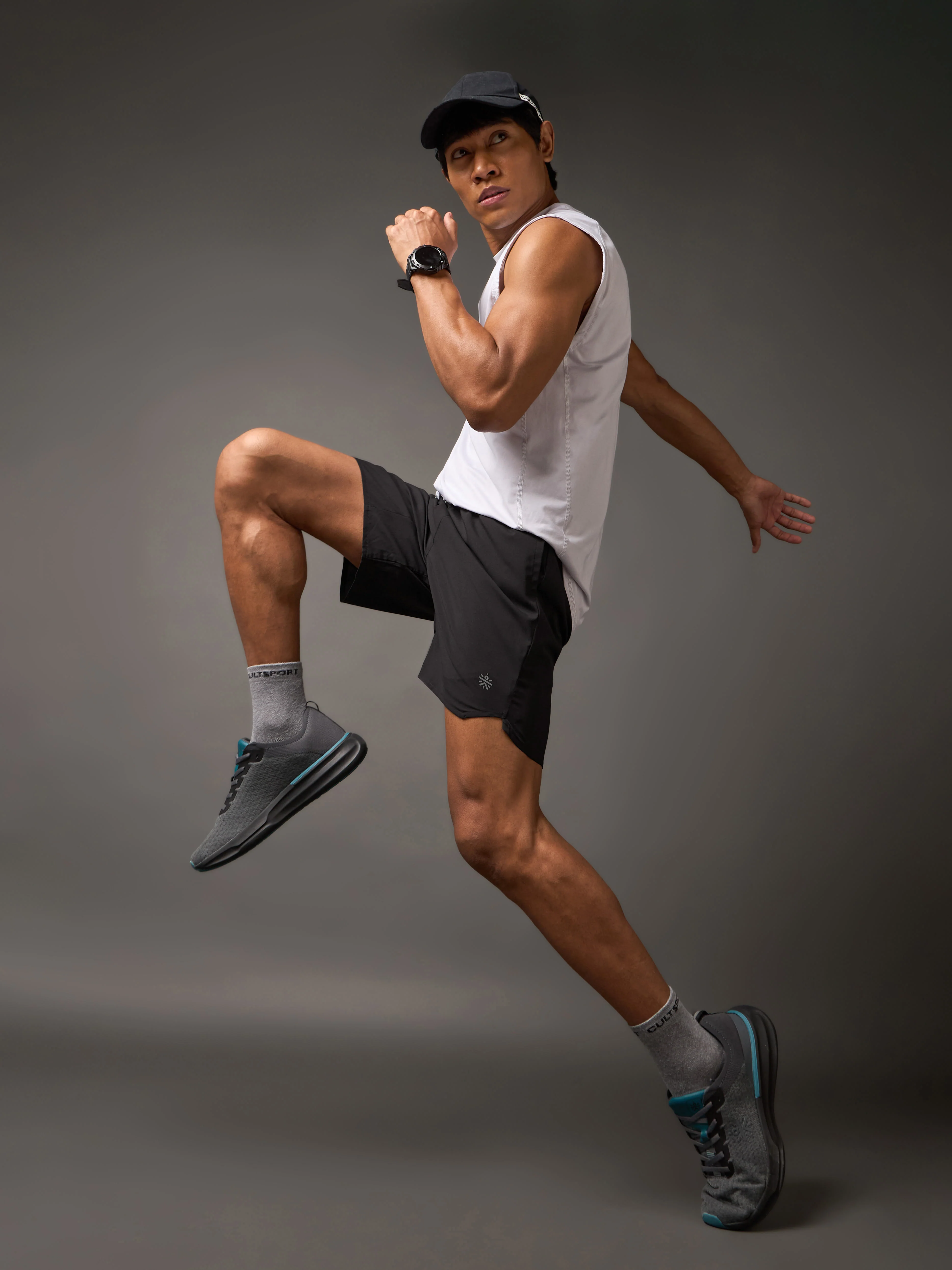 Iconic Black Running Shorts - Image 3