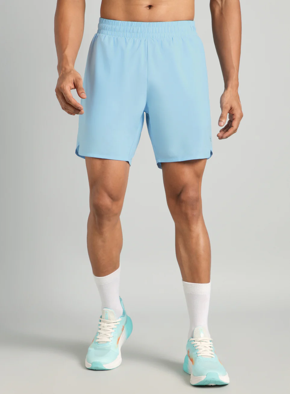 Iconic Blue Running Shorts - Image 4