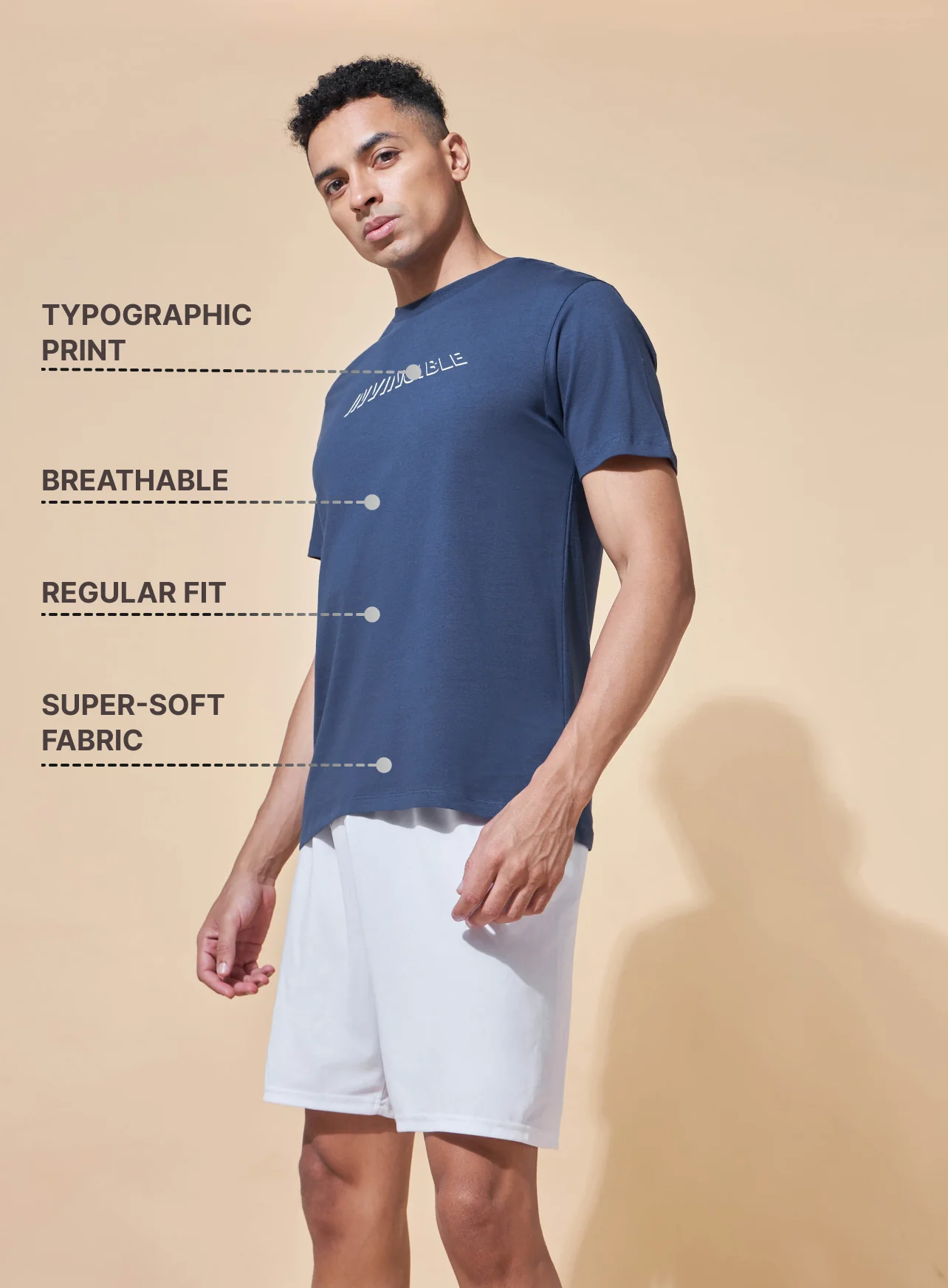 Invincible Shadow Print T-shirt - Image 4