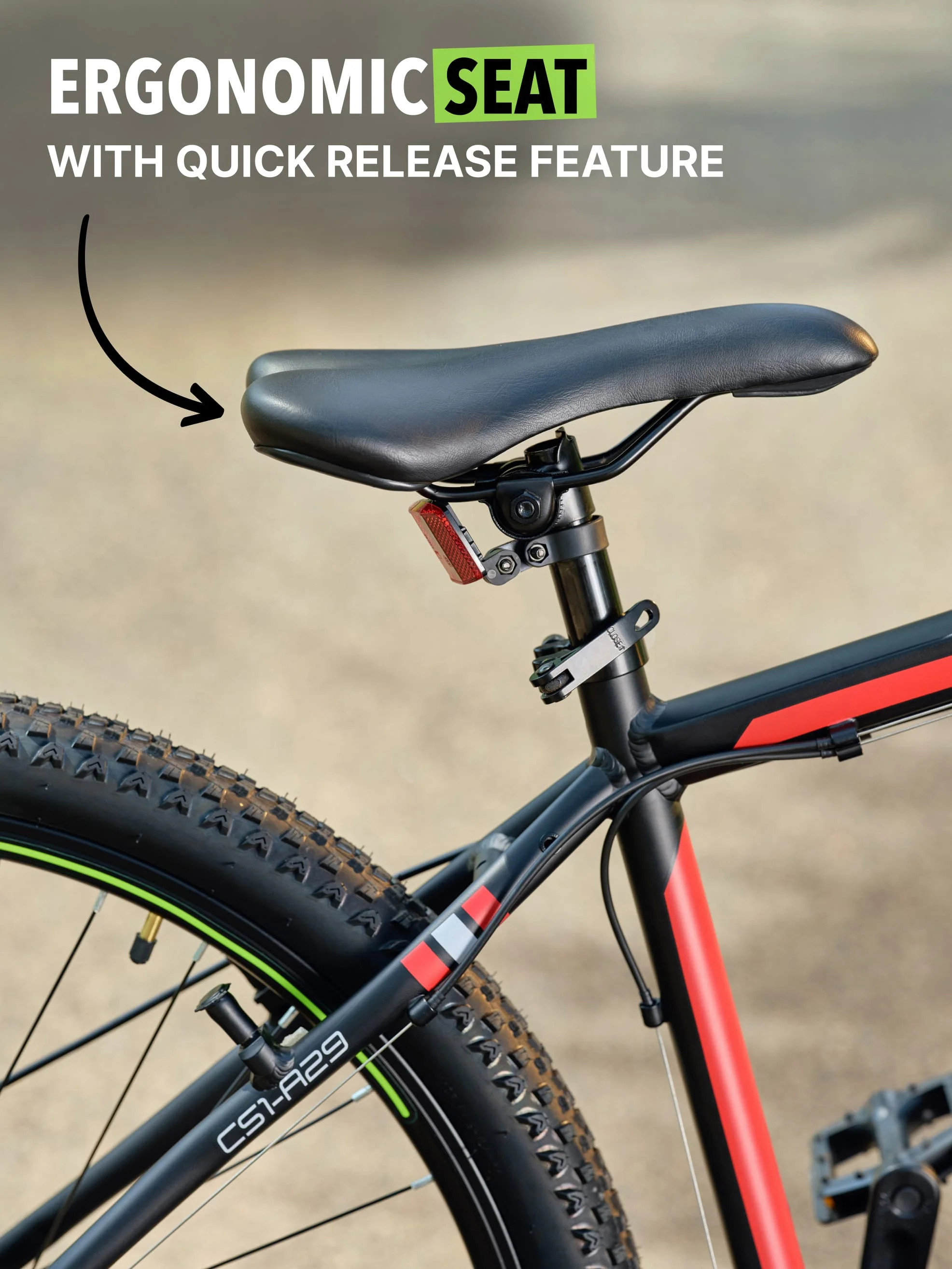 Kara Alloy 21 Speed Shimano Gear 29 inch Mountain Cycle, Dual Disc Brake, Front Suspension, Double Wall Rim Black, Free Trainer Sessions, Cycling Event - Image 6
