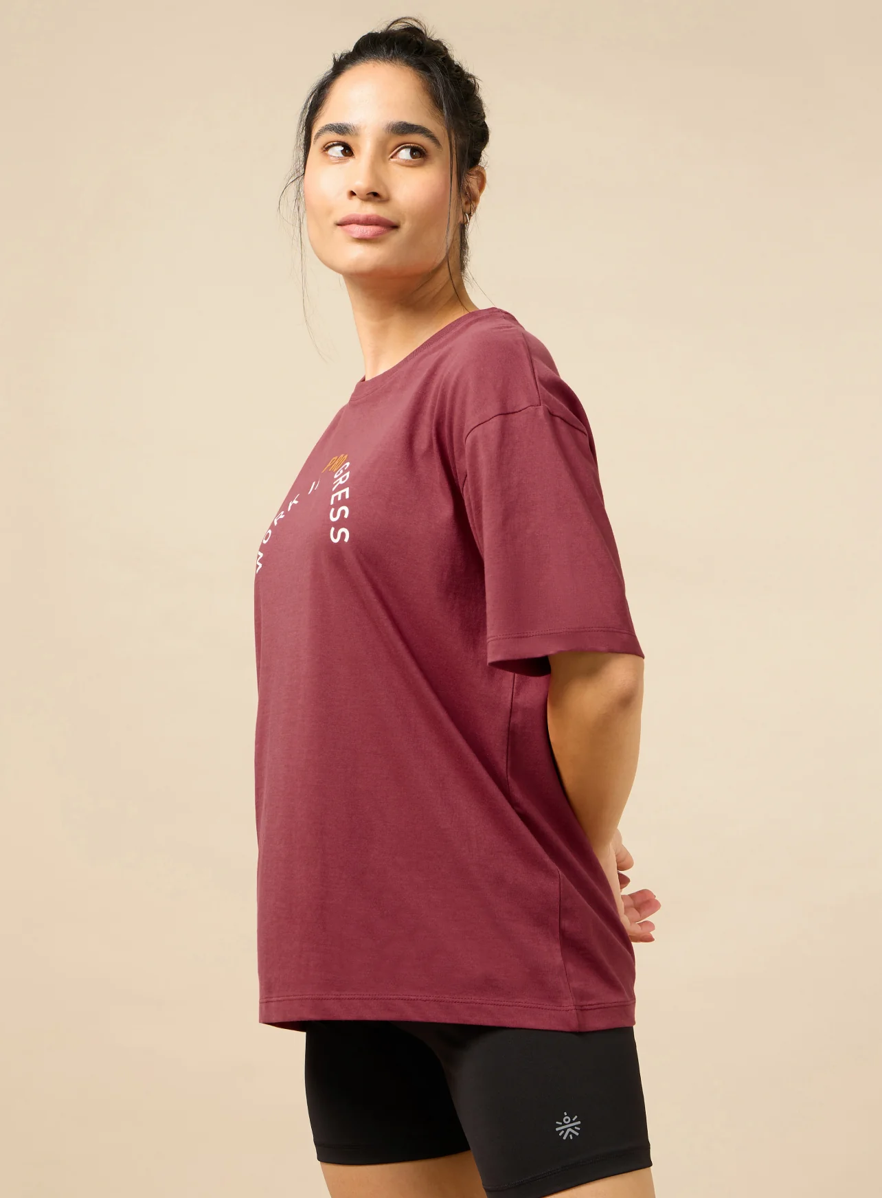 Lifestyle Cotton Oversized Graphic T-shirt - Image 5