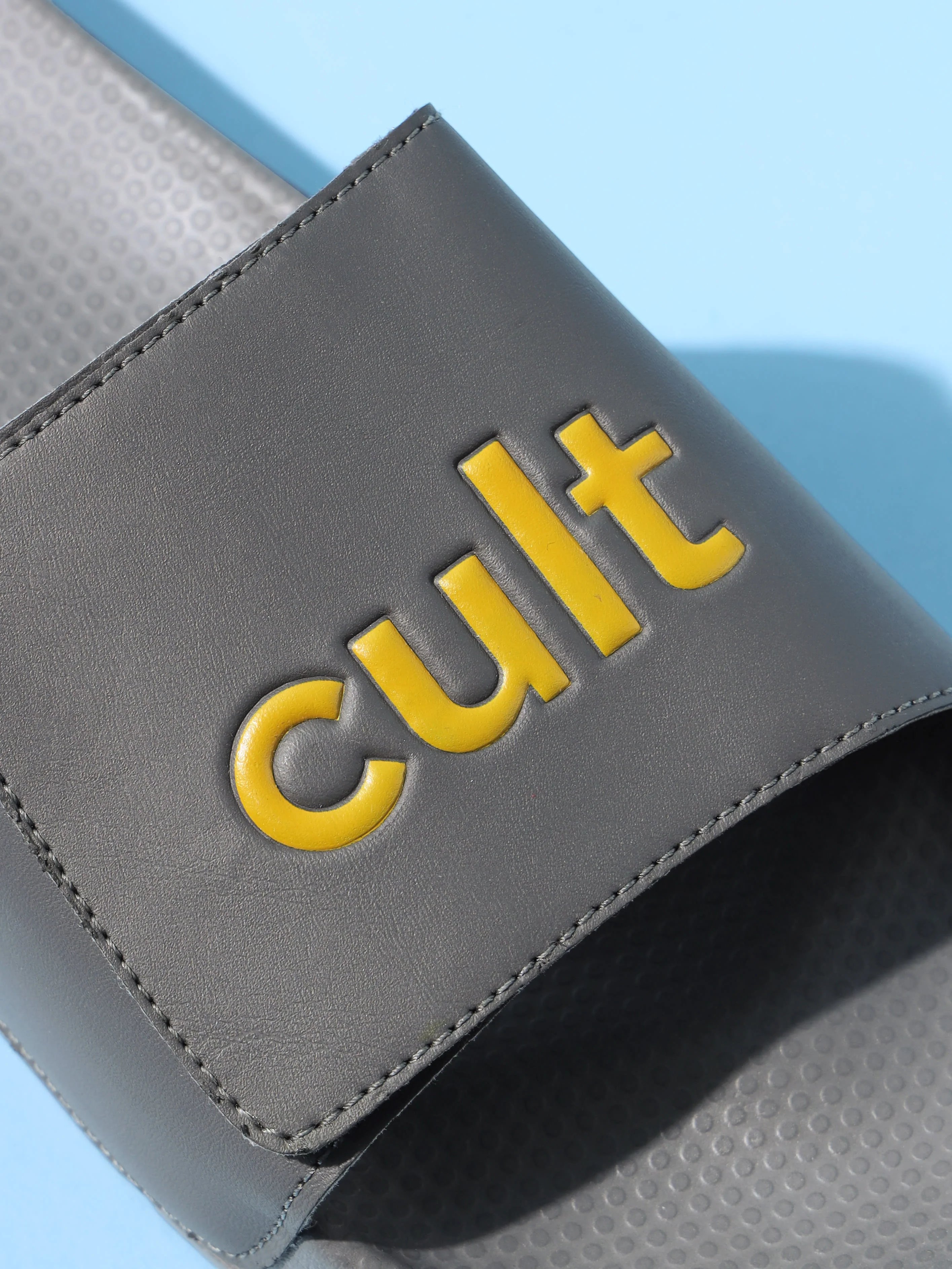 cult Locomo Grey Men Slides - Image 10