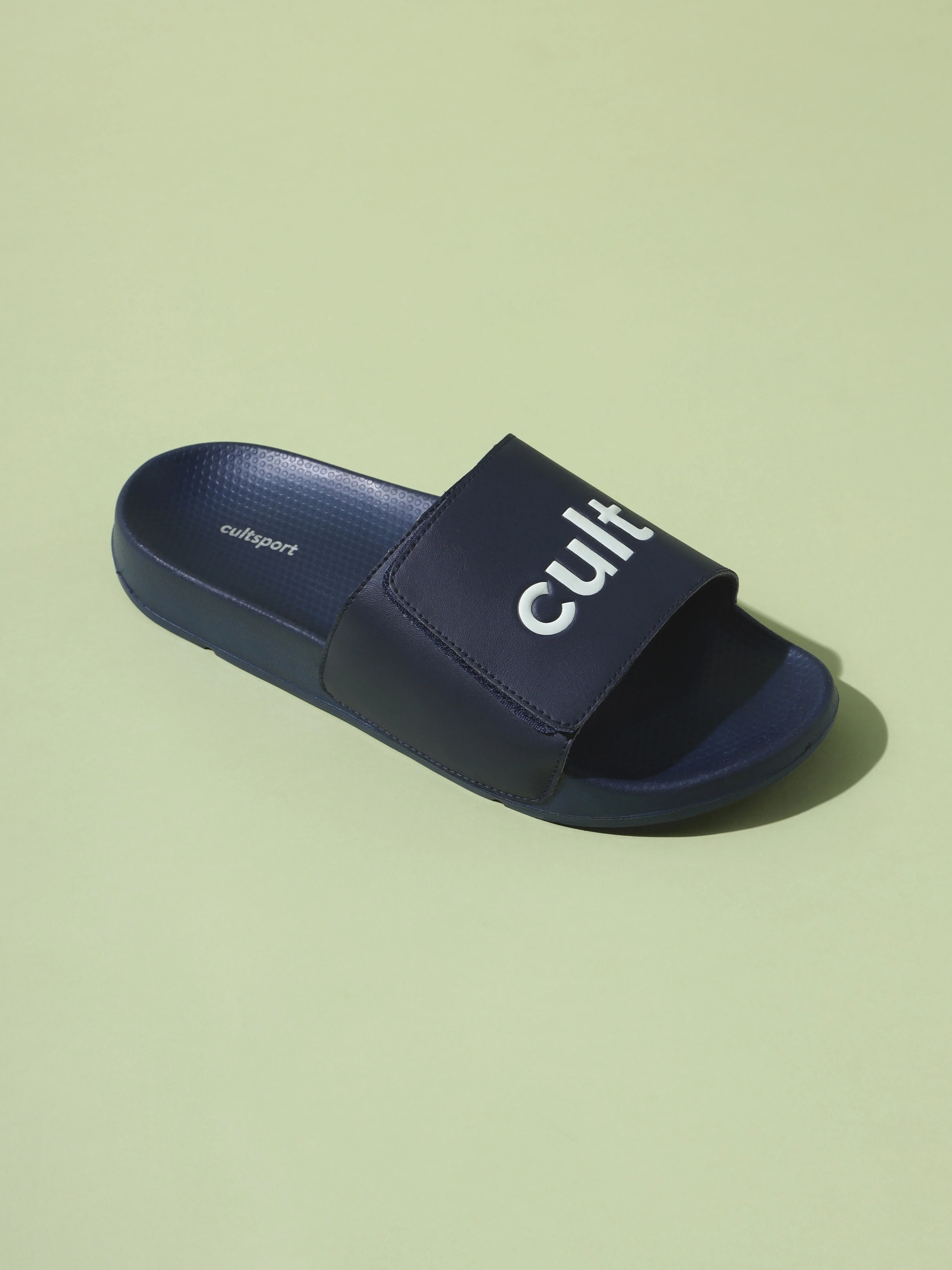 cult Locomo Navy Men Slides - Image 4