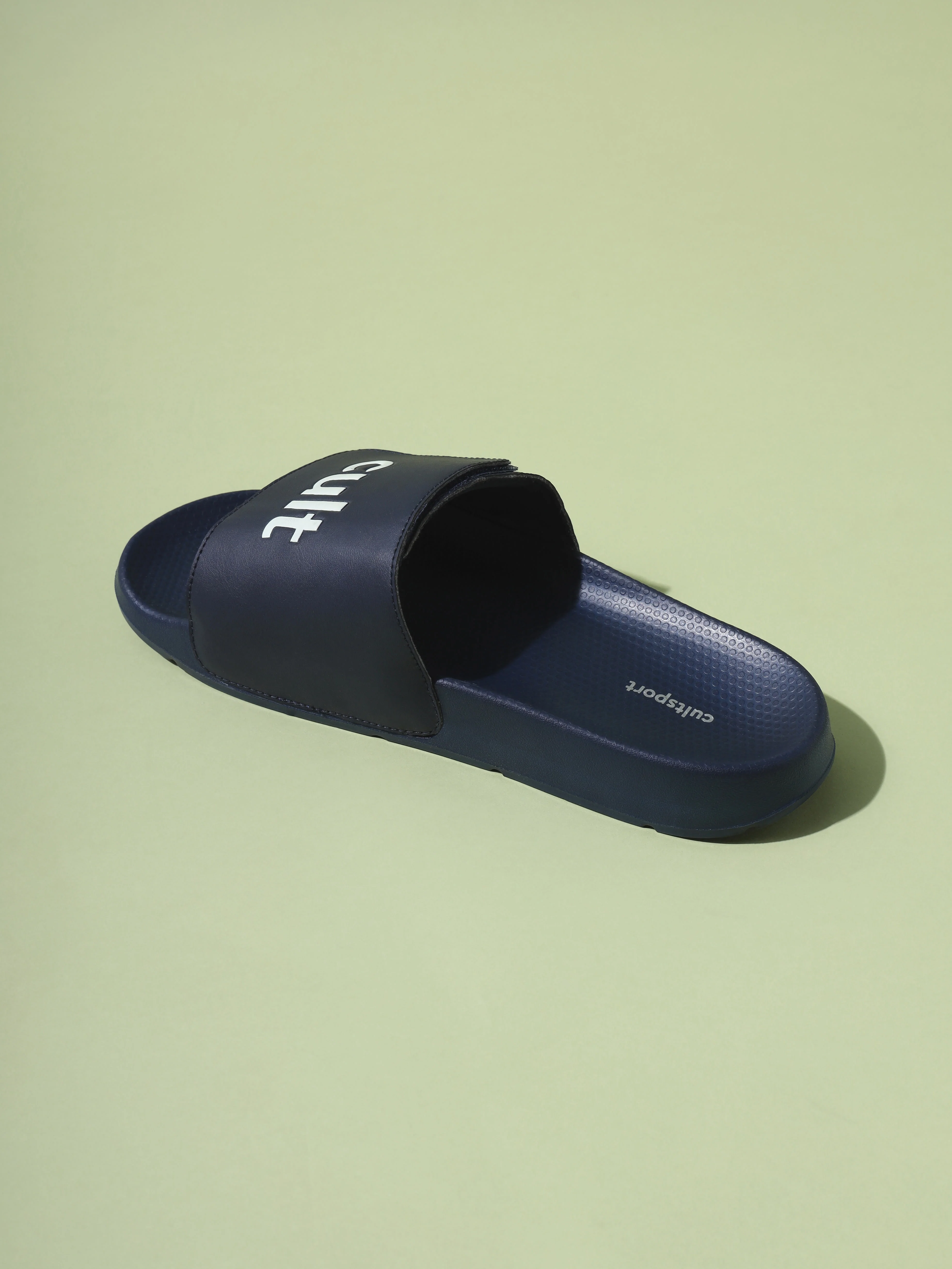 cult Locomo Navy Men Slides - Image 5