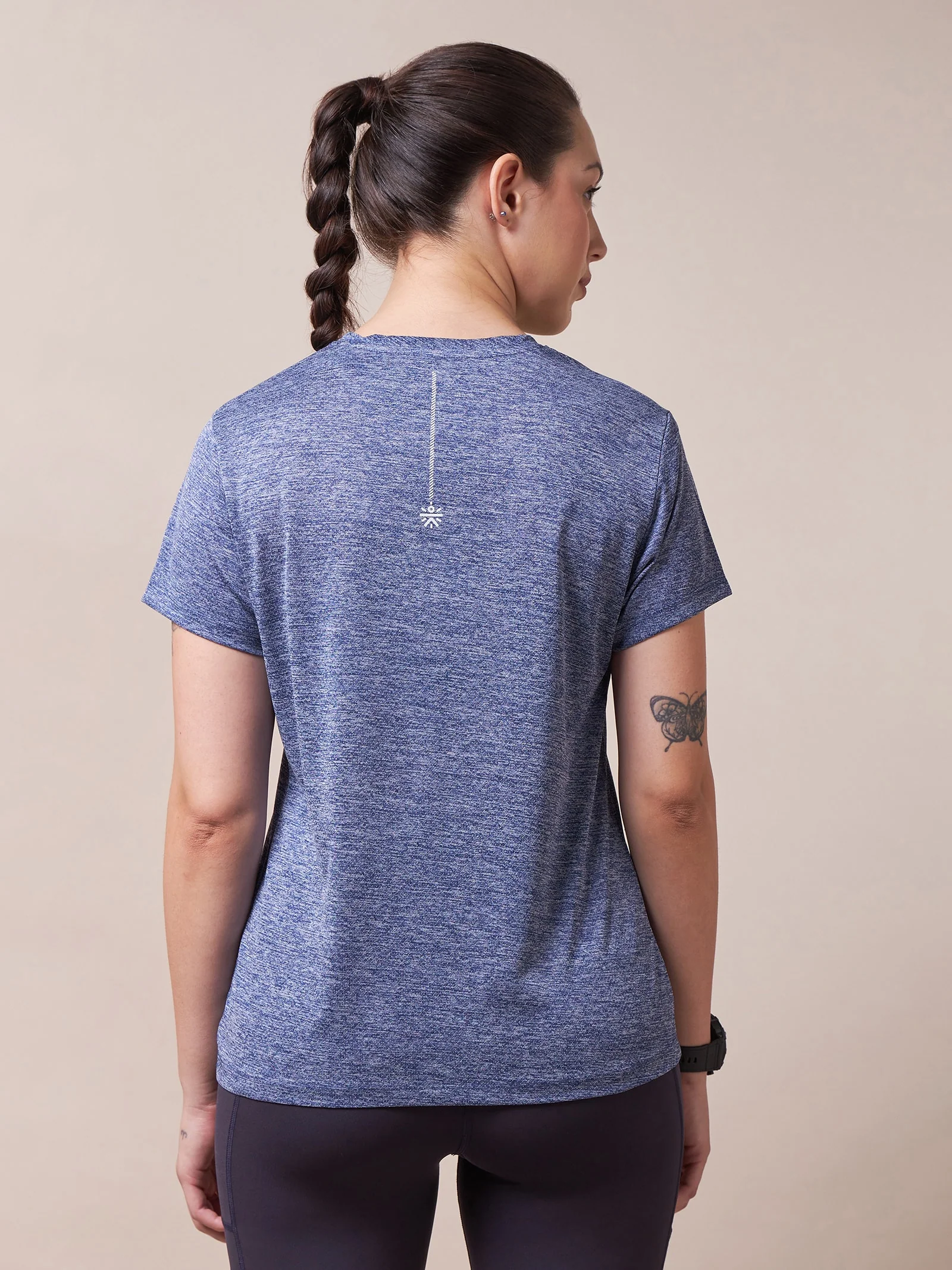 Logo Chest Graphic Workout T-shirt - Image 6