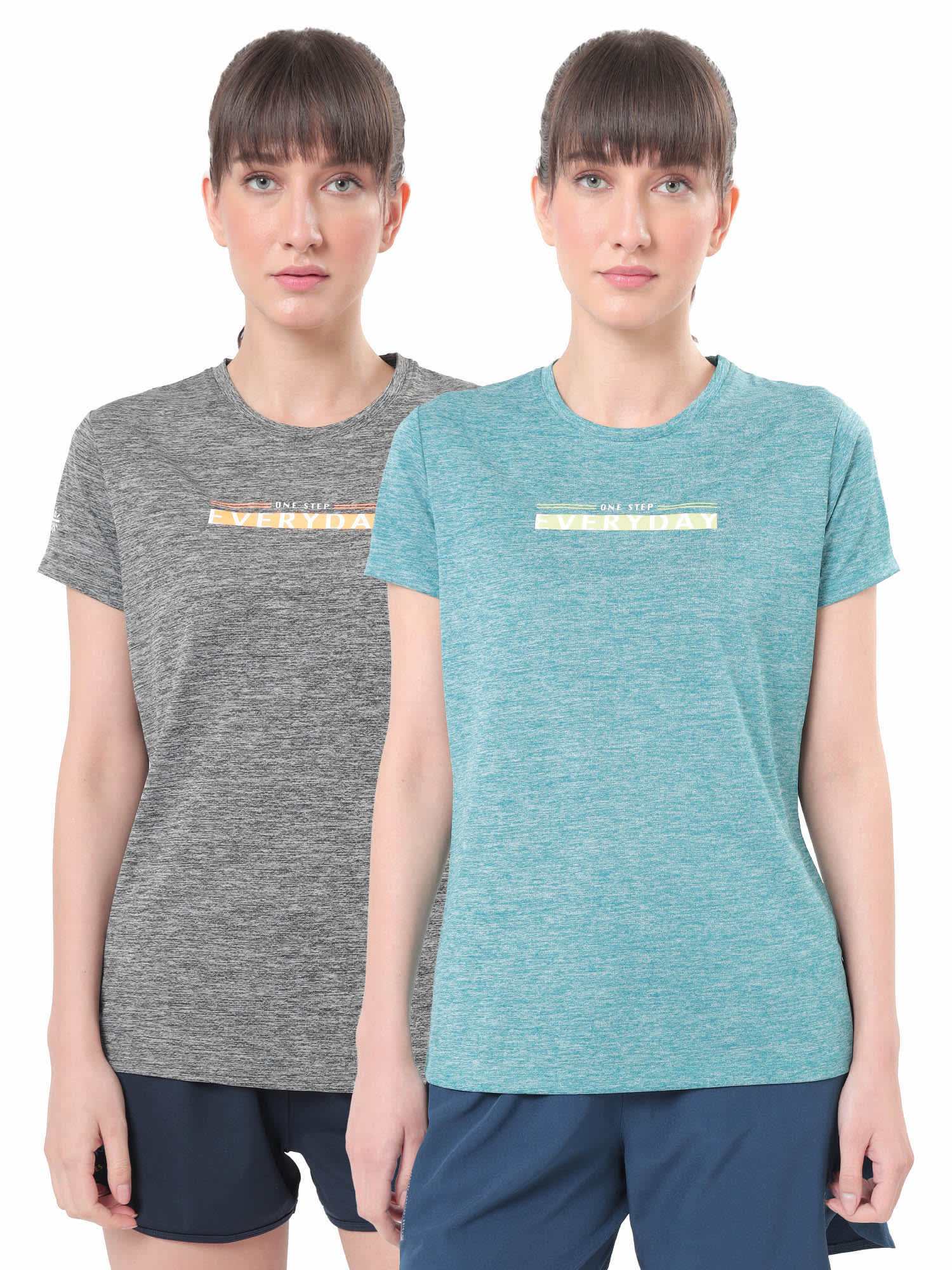 Logo Play Chest Print Active T-shirt Pack of 2 - Image 8