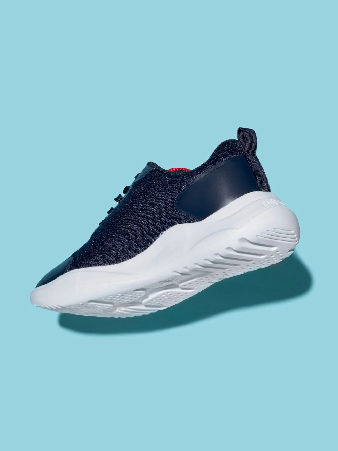 cult Lope Men Running Shoes - Navy Blue/Red - Image 5