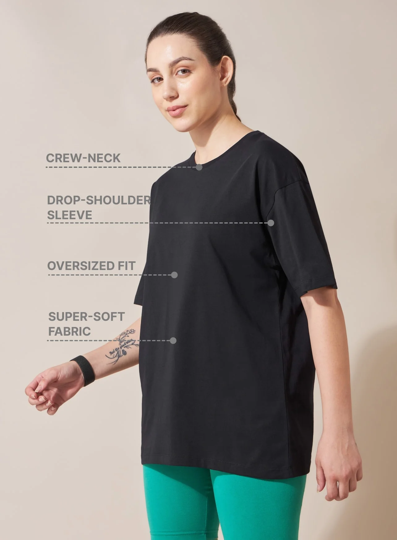 Lounge Oversized Fit T-shirt - Image 5