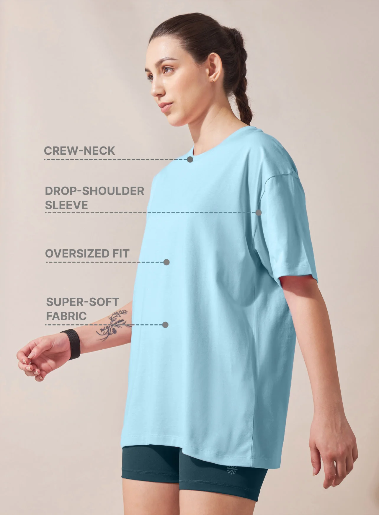 Lounge Oversized Fit T-shirt - Image 4