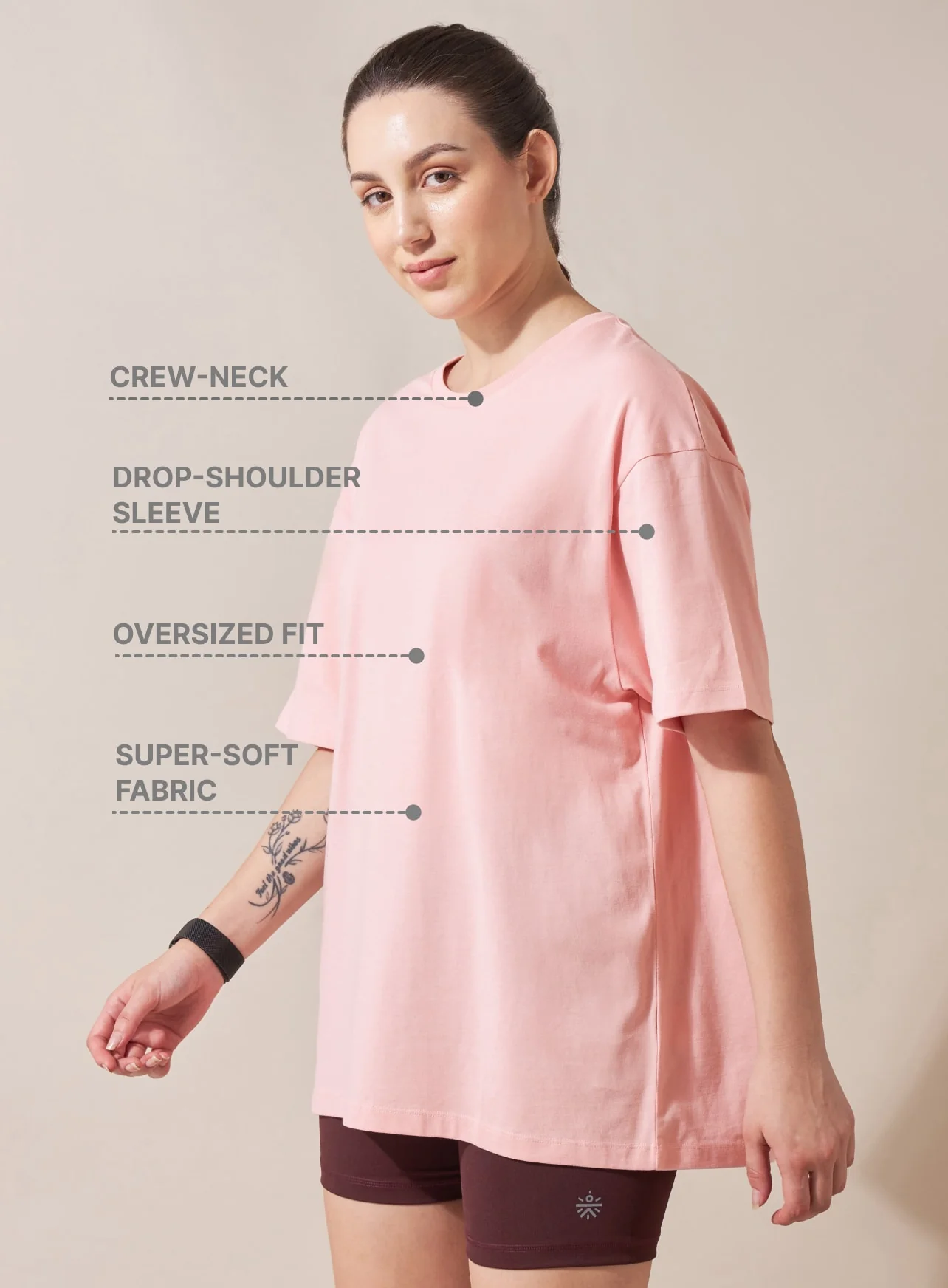 Lounge Oversized Fit T-shirt - Image 5