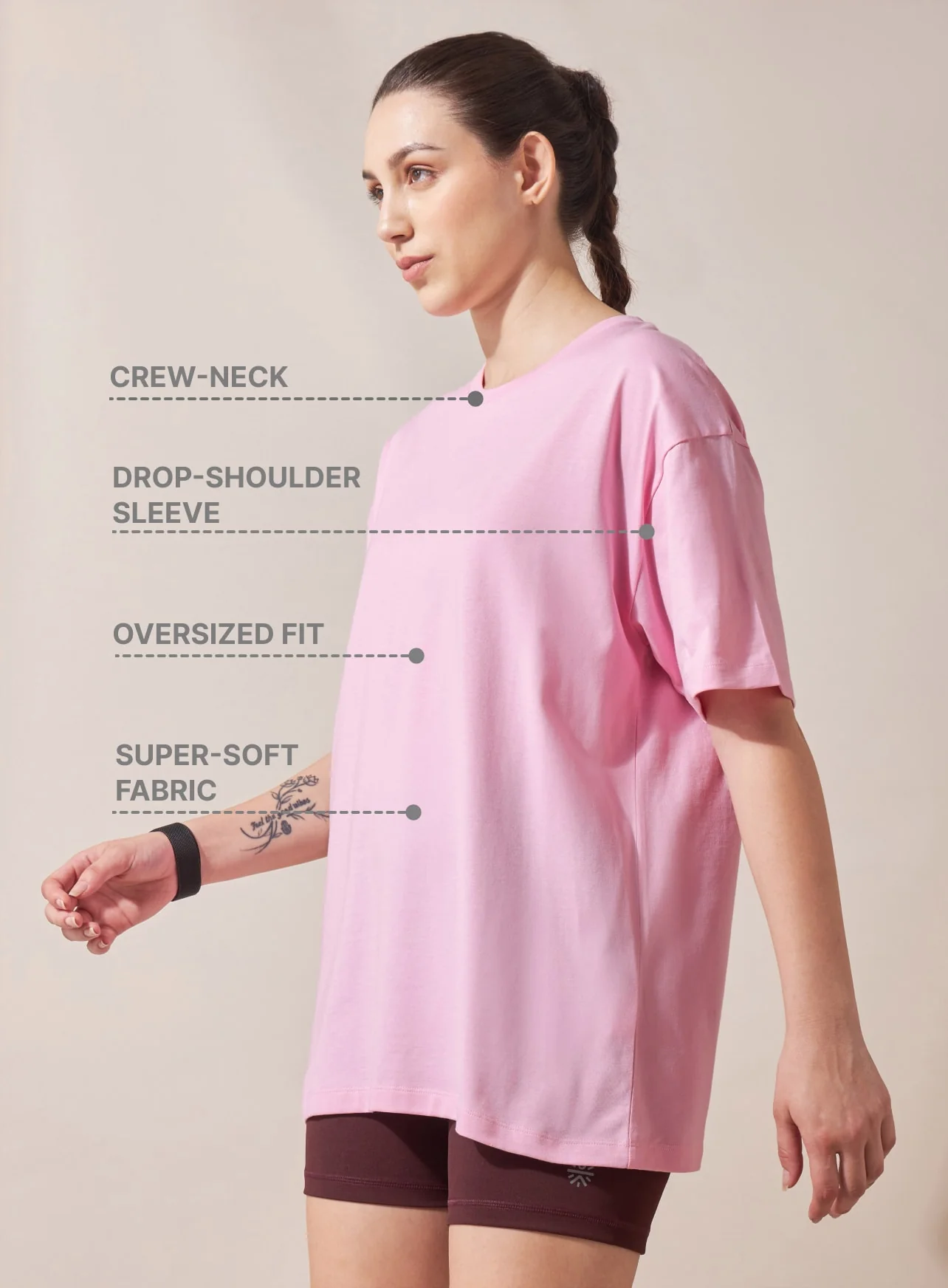 Lounge Oversized Fit T-shirt - Image 4