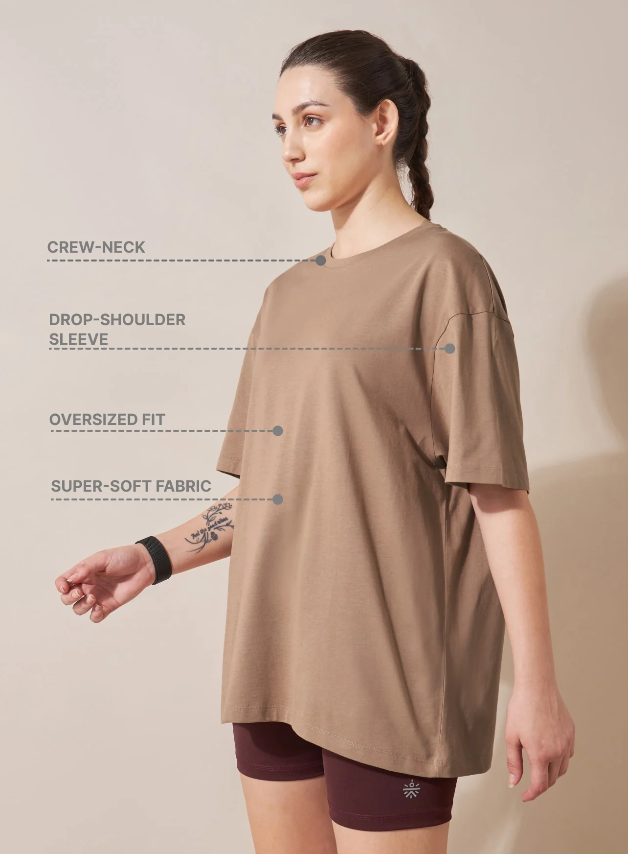 Lounge Oversized Fit T-shirt - Image 5
