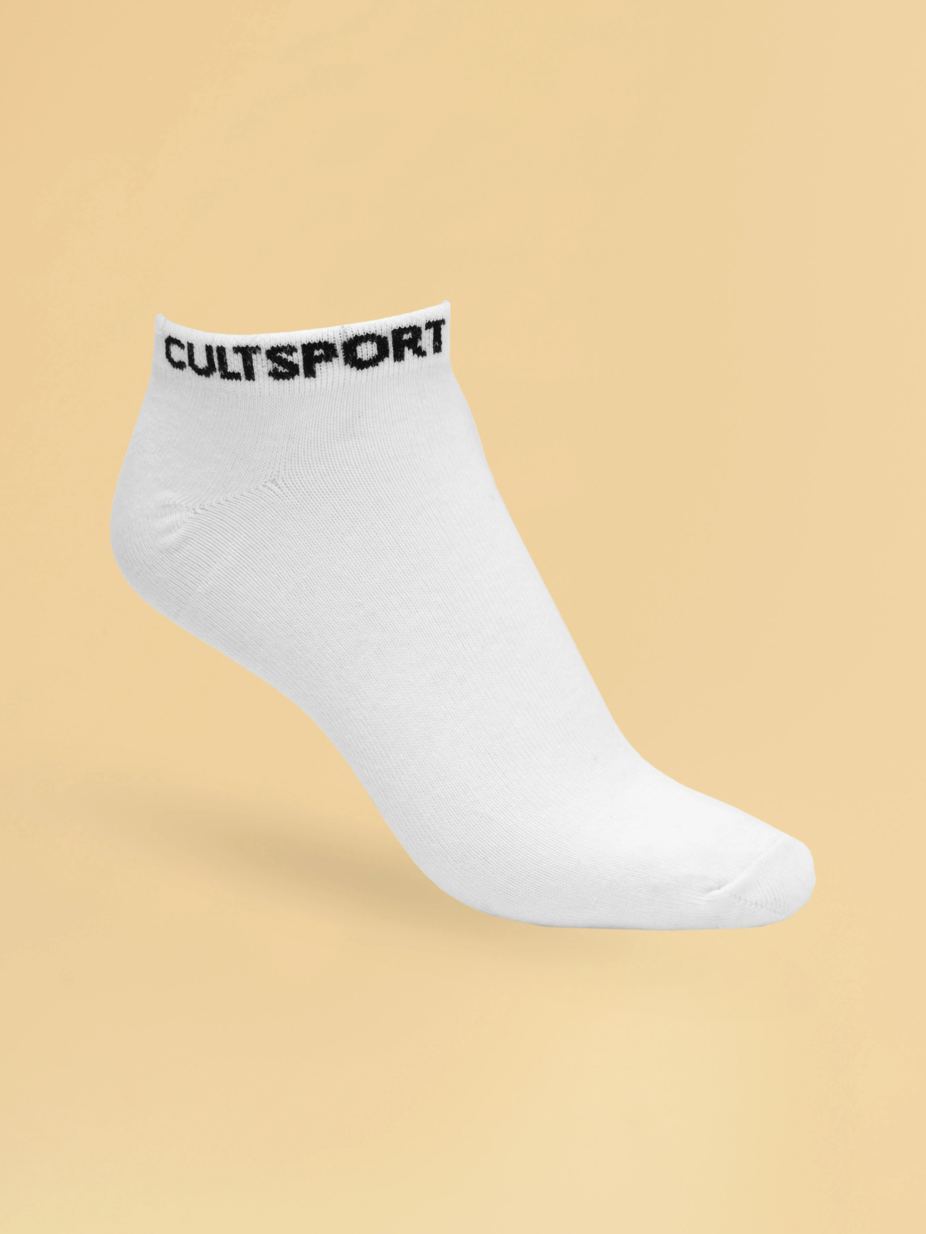 Casual Low Ankle Length Cotton Pack of 3 Black,White & Grey Men's Socks - Image 3