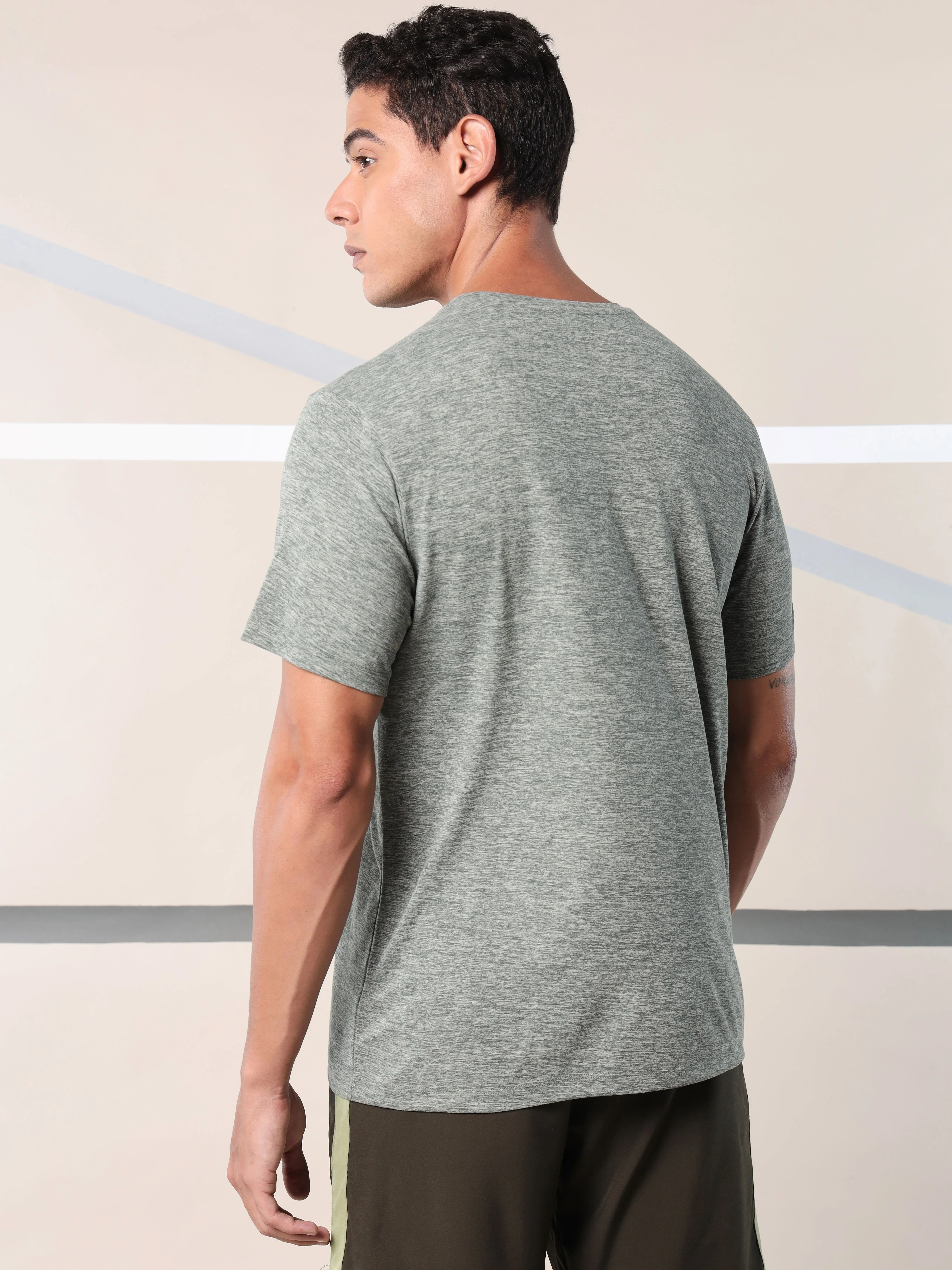 Move All Day Olive Comfortech T-shirt - Image 6