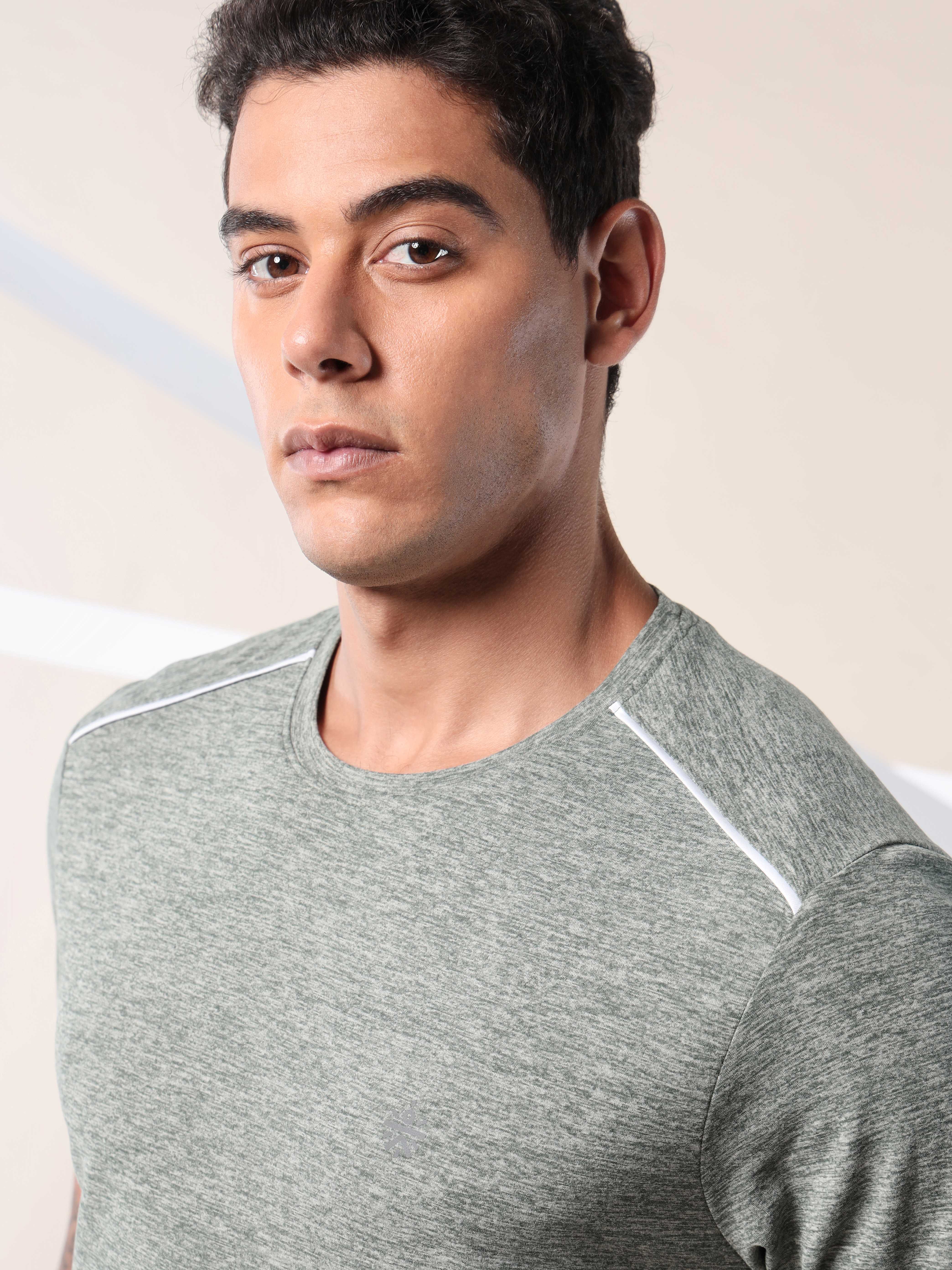 Move All Day Olive Comfortech T-shirt - Image 7