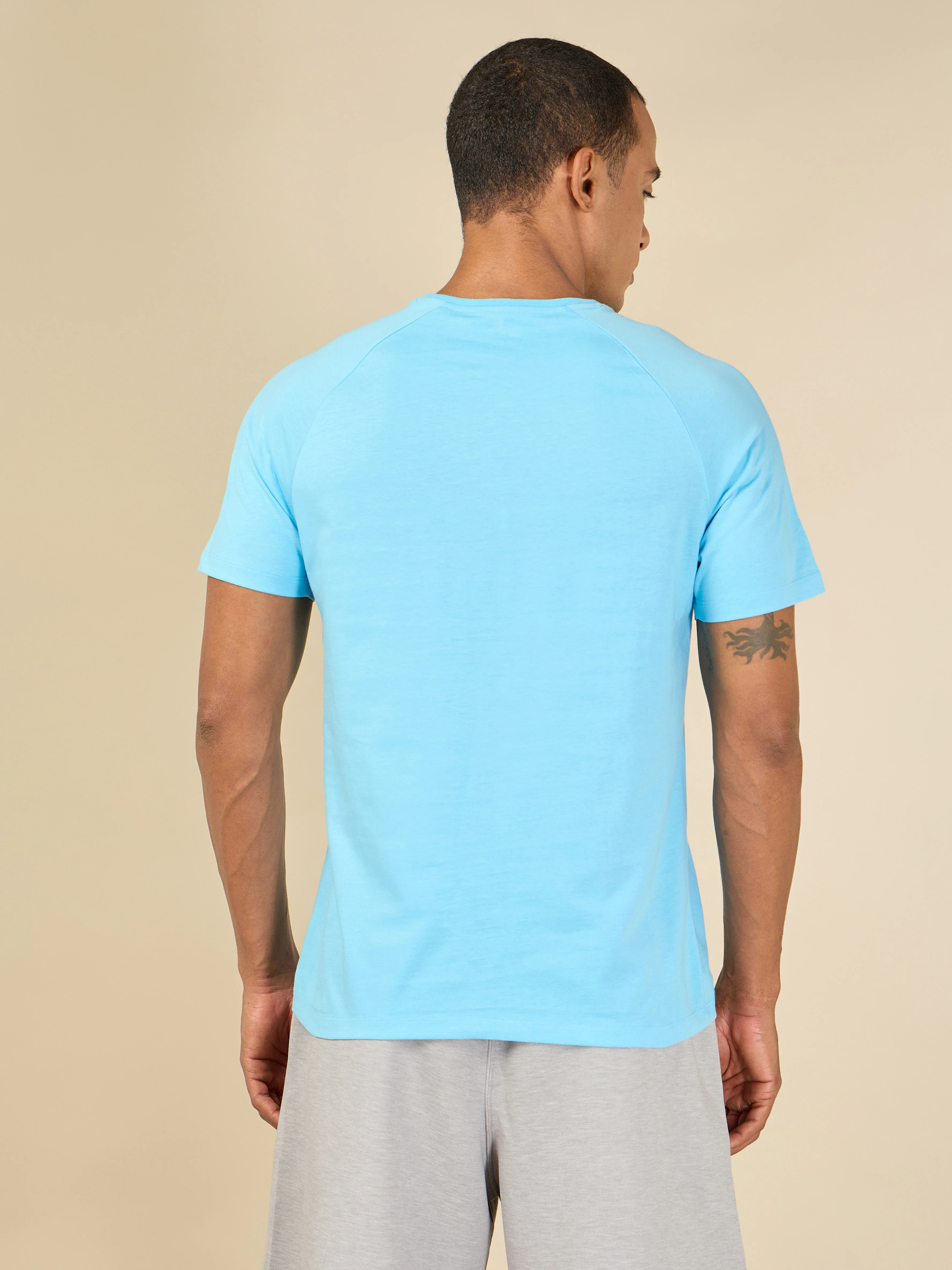 Men Ath. Club Blue T-shirt - Image 5