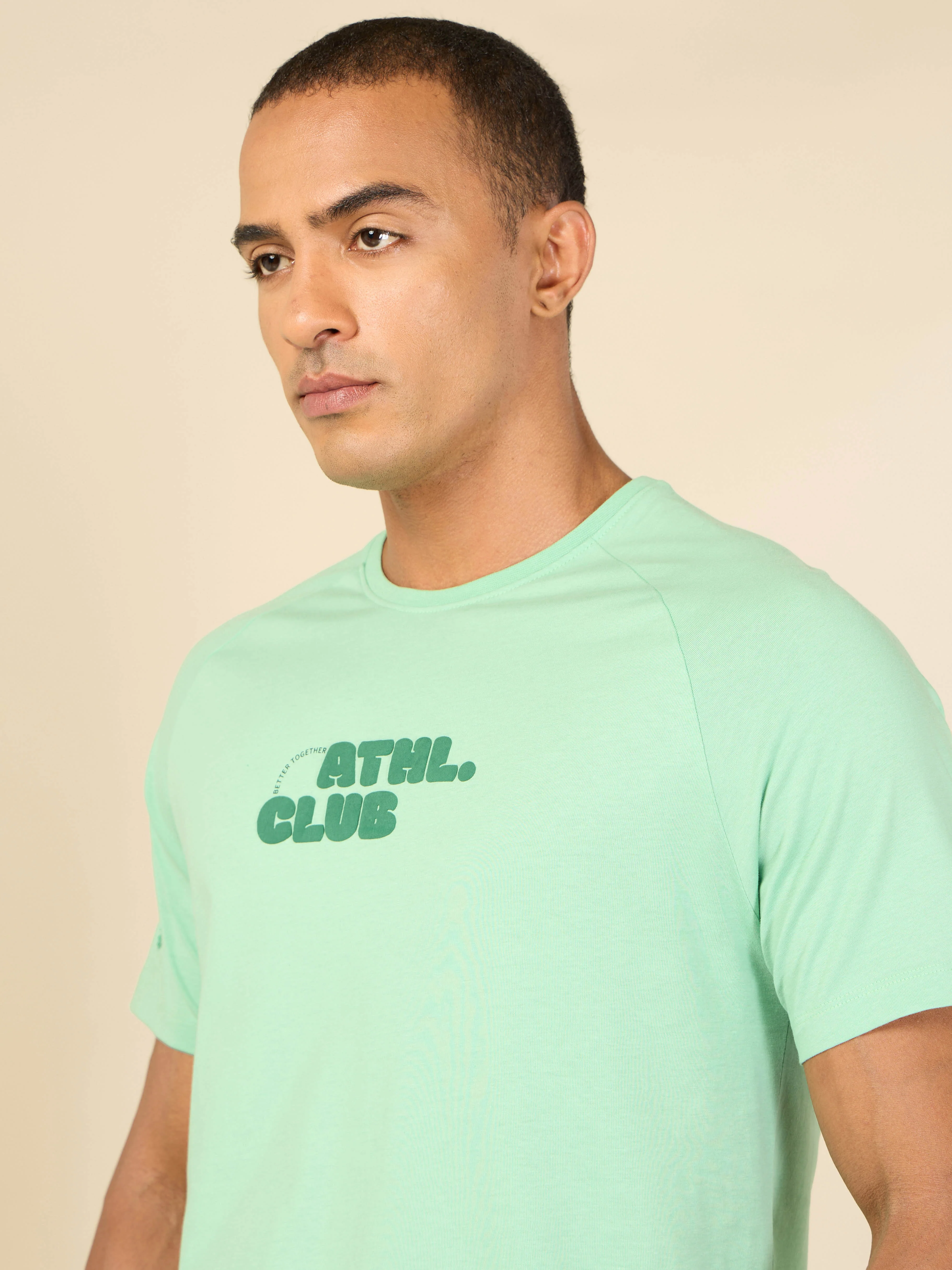 Men Ath. Club Green T-shirt - Image 6
