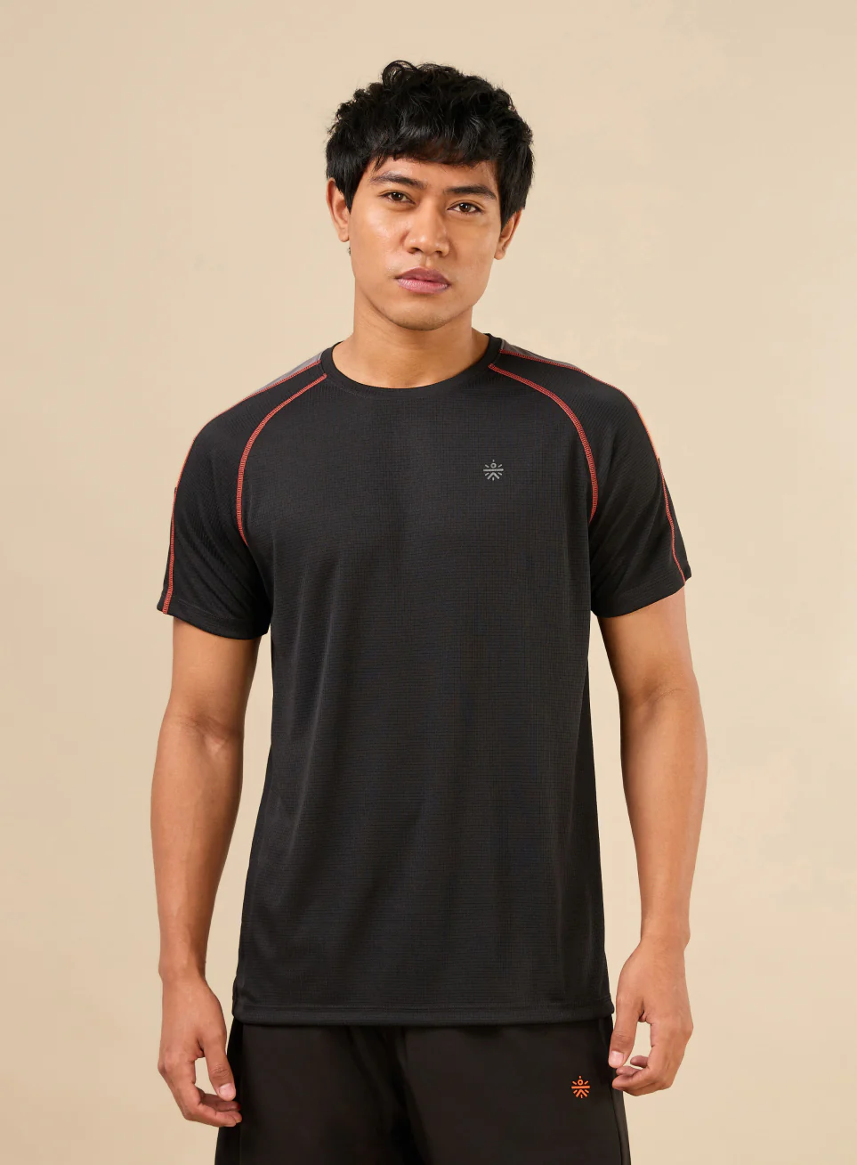 Men's All Format Black High Performance T-shirt - Image 4