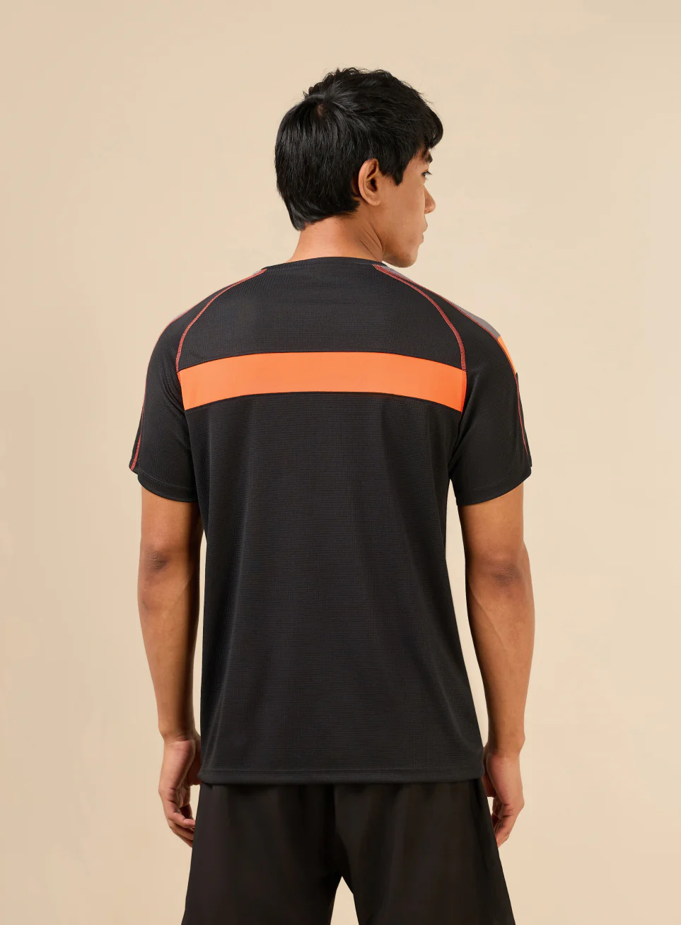 Men's All Format Black High Performance T-shirt - Image 6