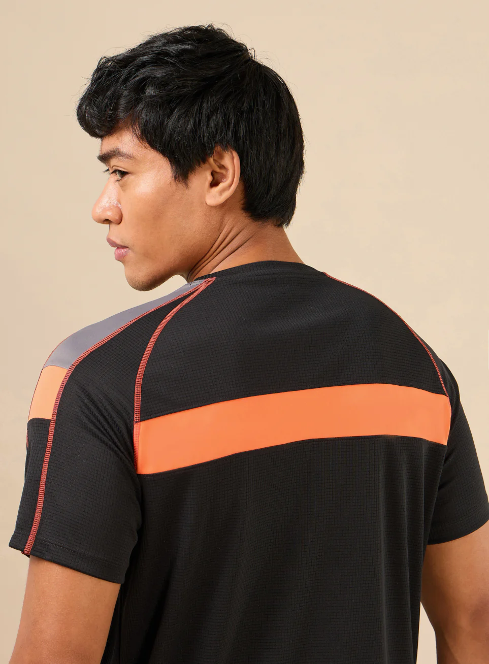 Men's All Format Black High Performance T-shirt - Image 9