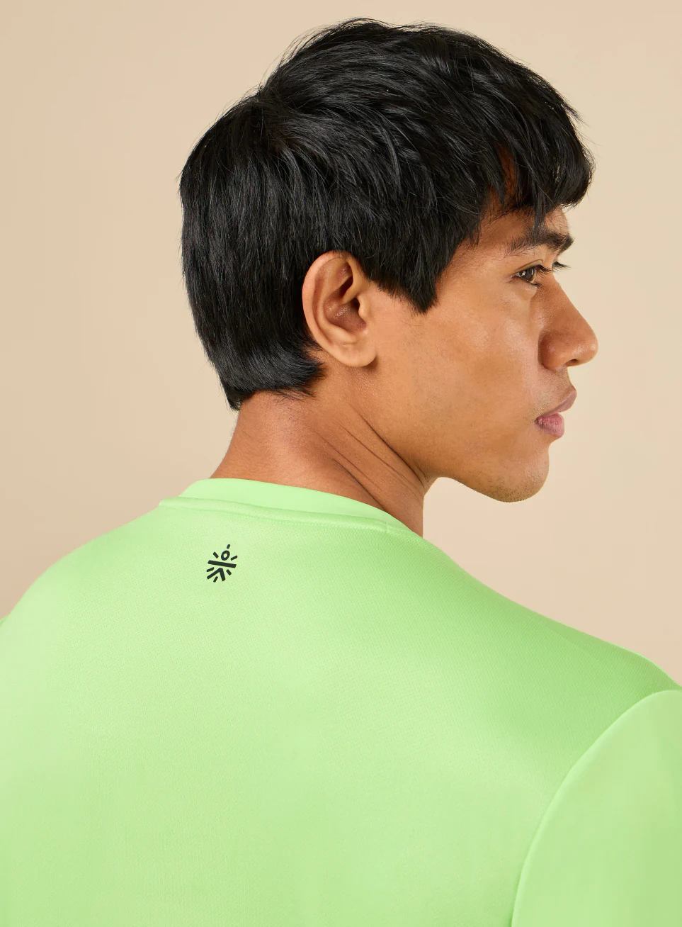 Men's All Round Green Workout T-shirt - Image 8