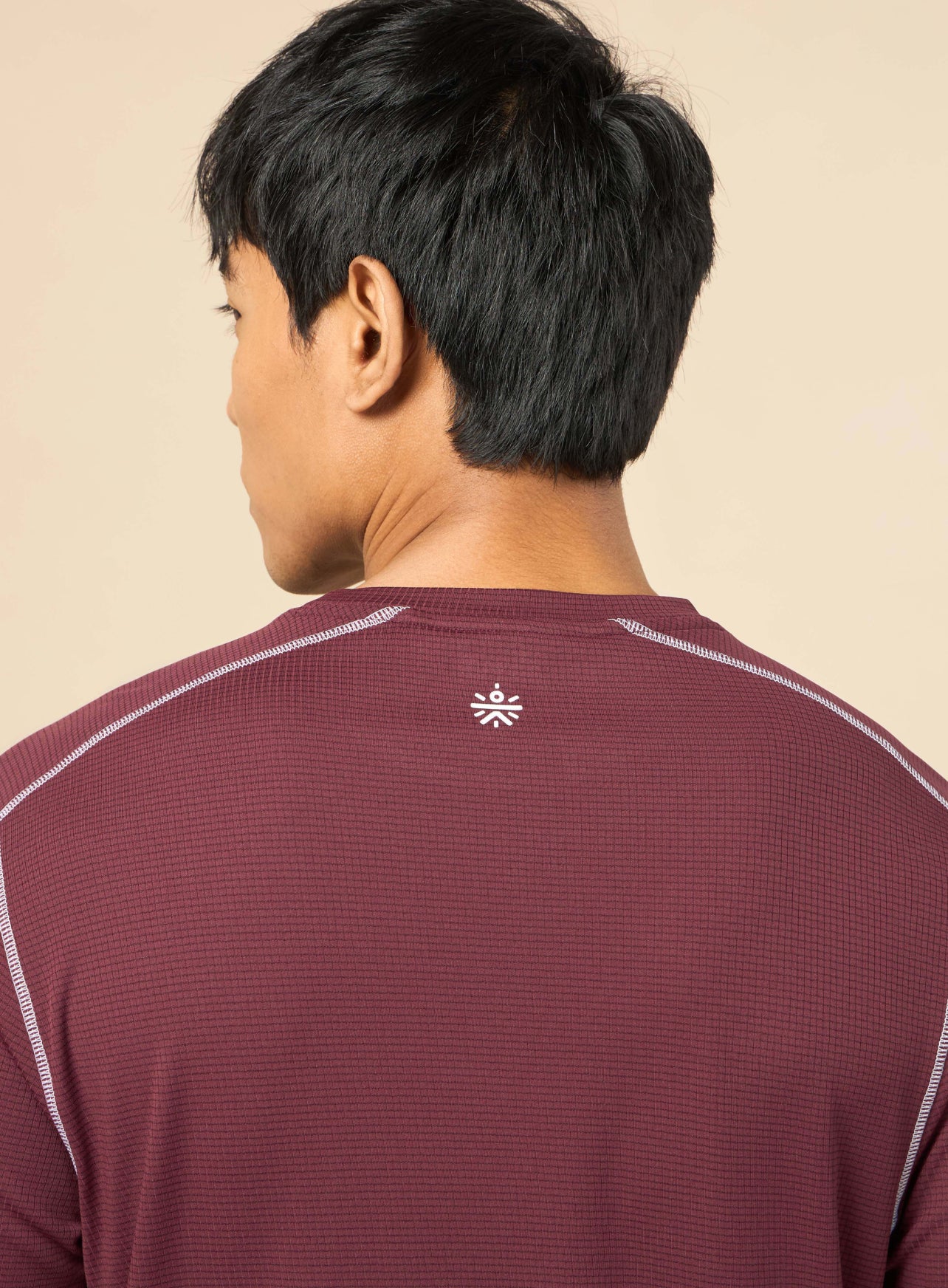 Men's All Round Red Workout T-shirt - Image 8