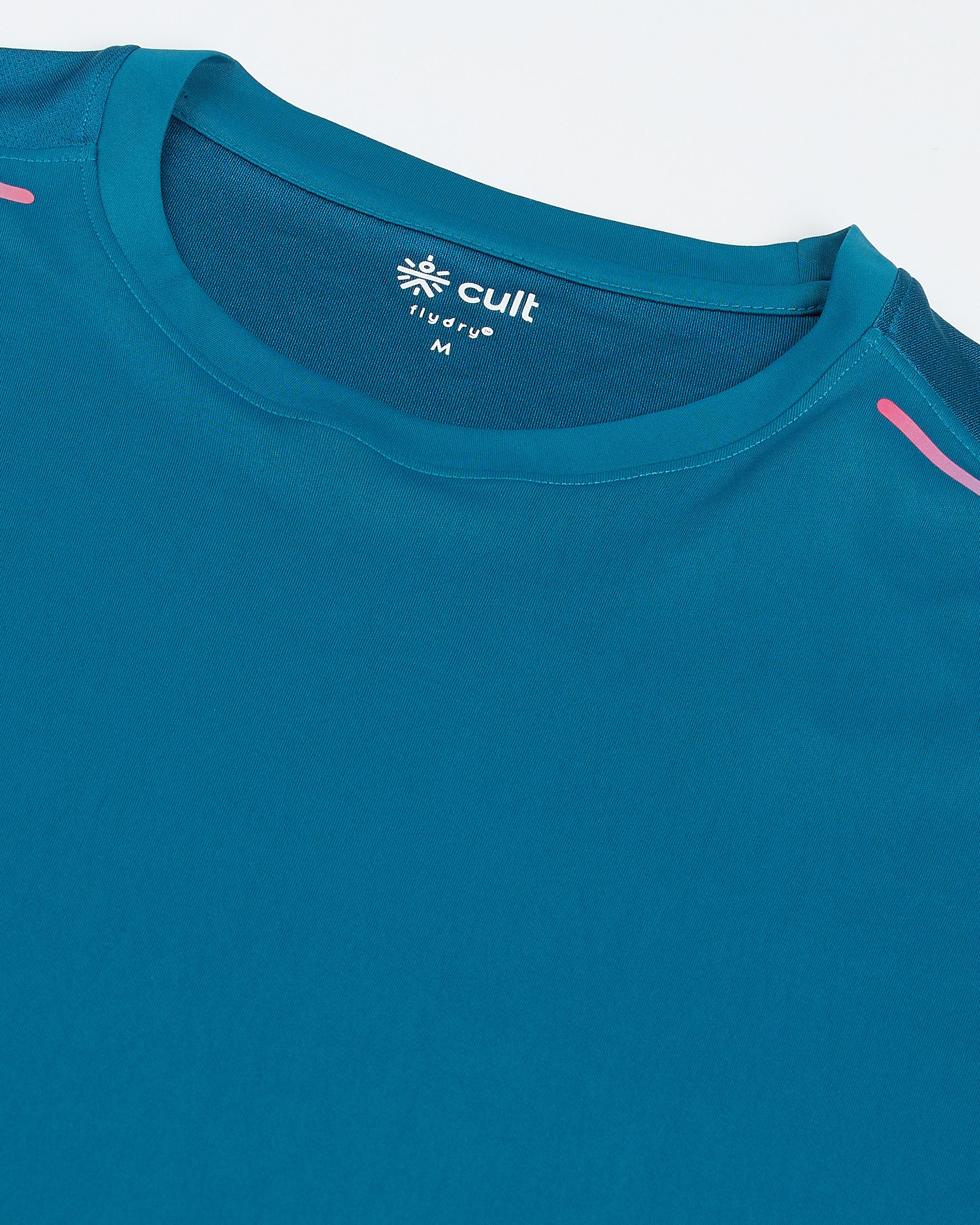 Men's All Round Teal Workout T-shirt - Image 9