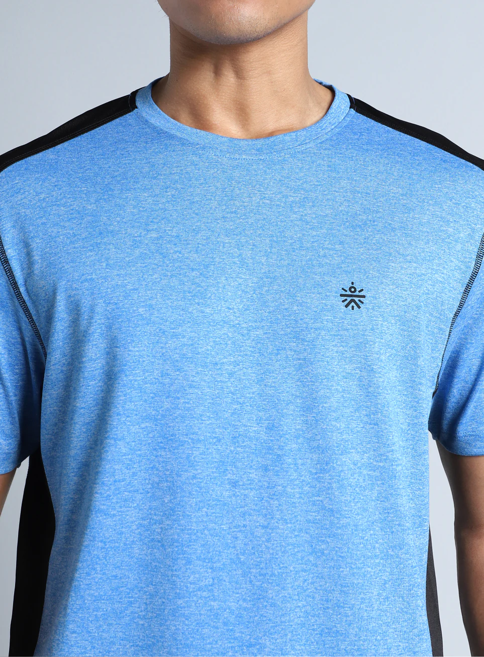 Men's Amp Up Blue Comfortech T-shirt - Image 7
