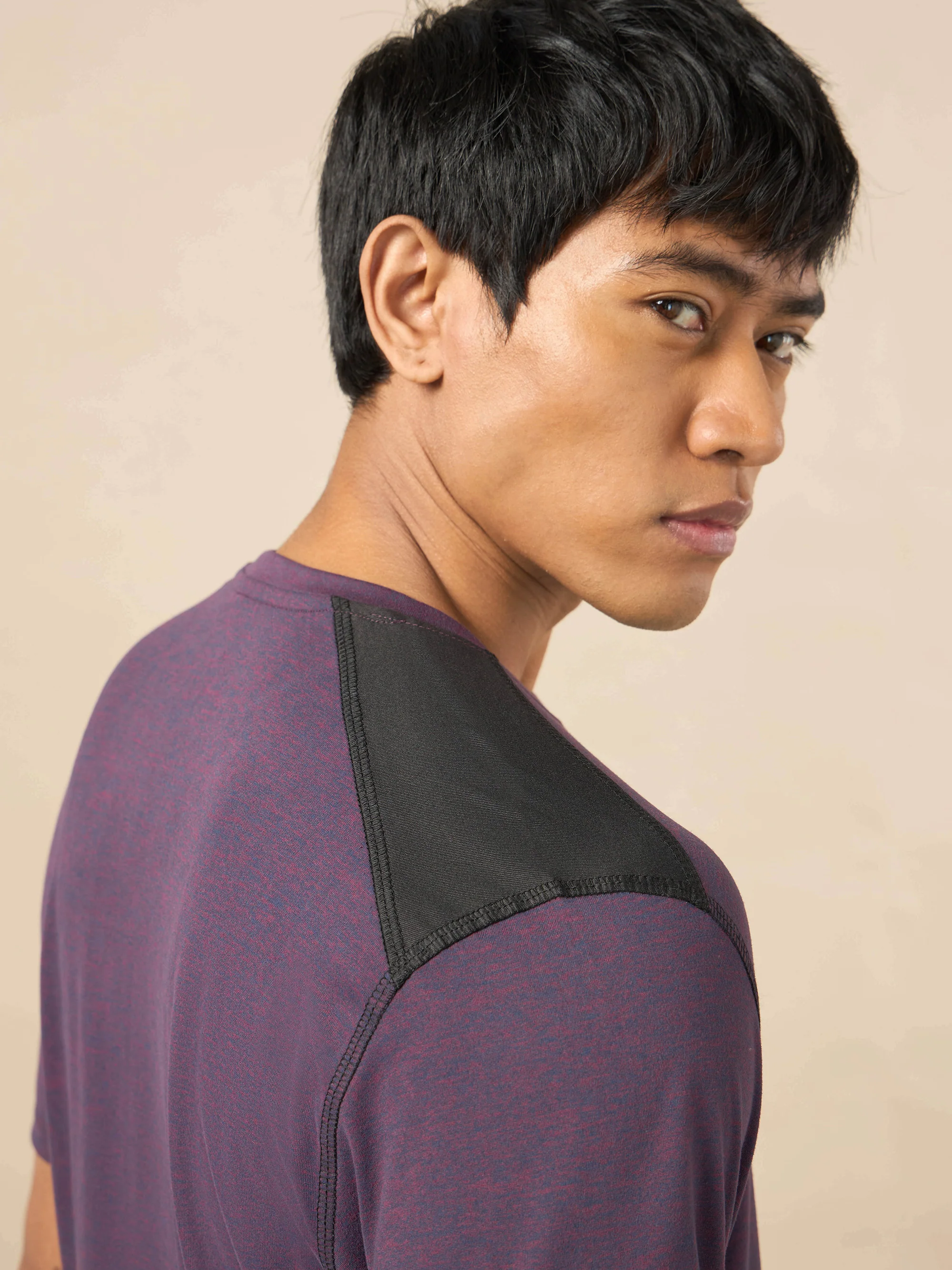 Men's Amp Up Purple Comfortech T-shirt - Image 8