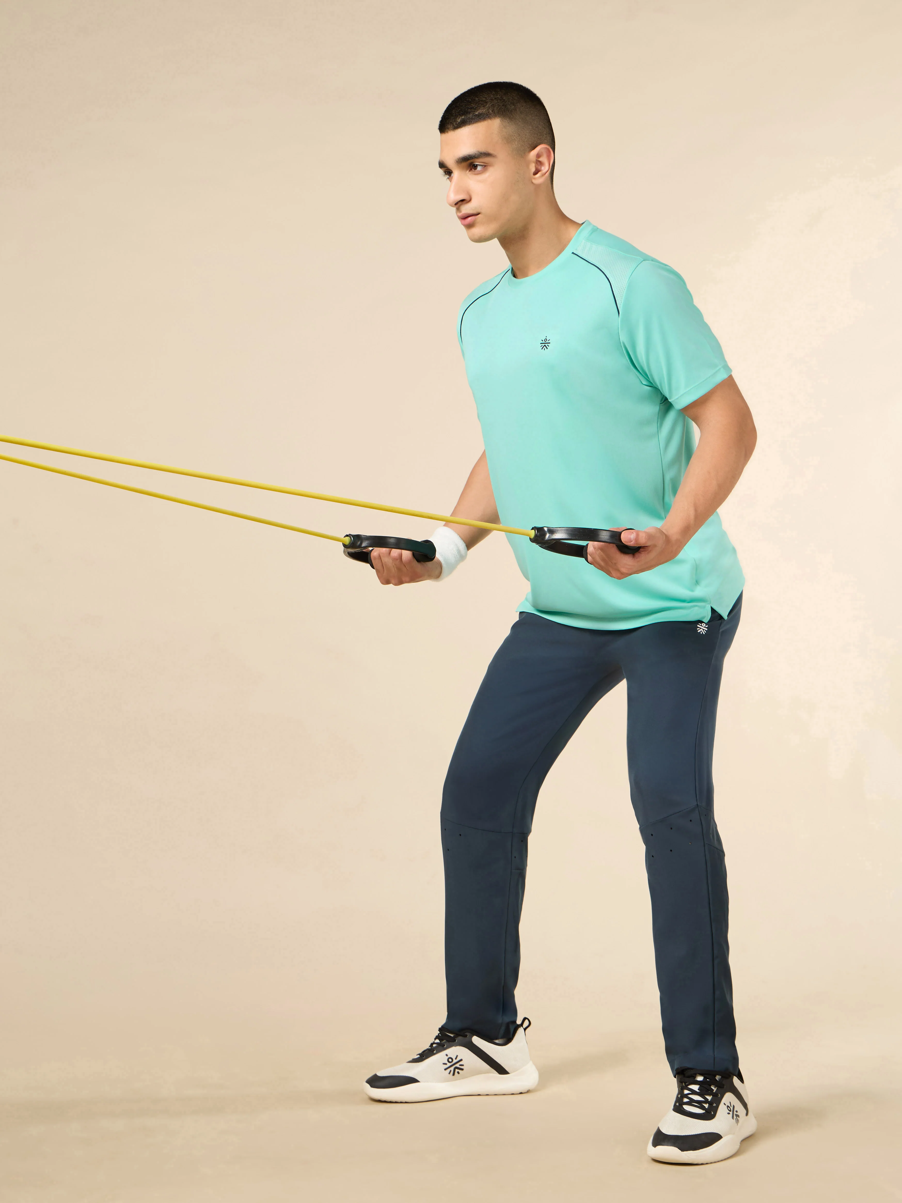 Men's Aqua All Sport Training T-shirt - Image 3
