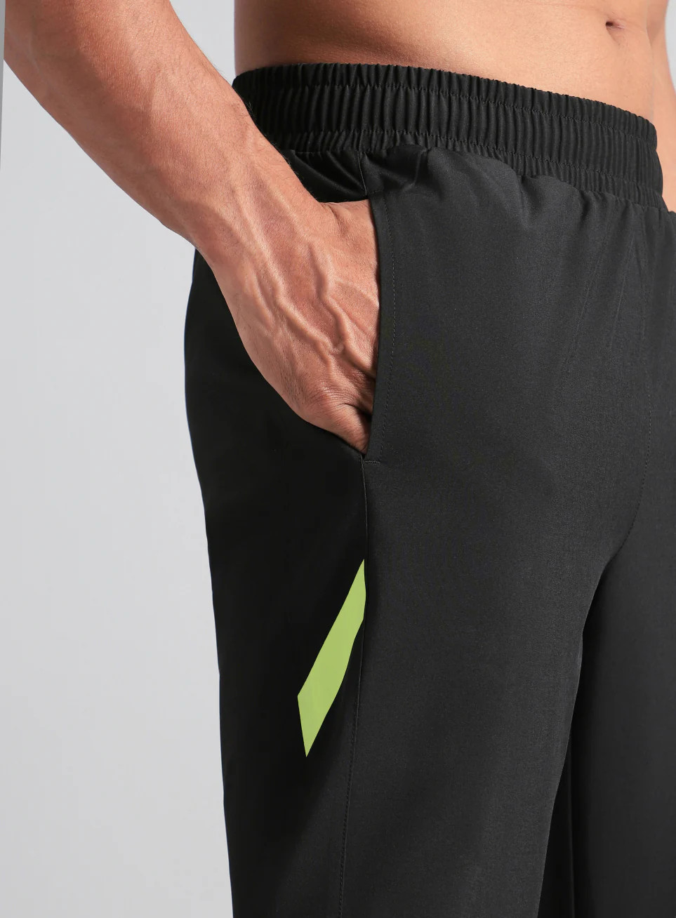Men's Back Straight Fit Power Pop Trackpants - Image 8