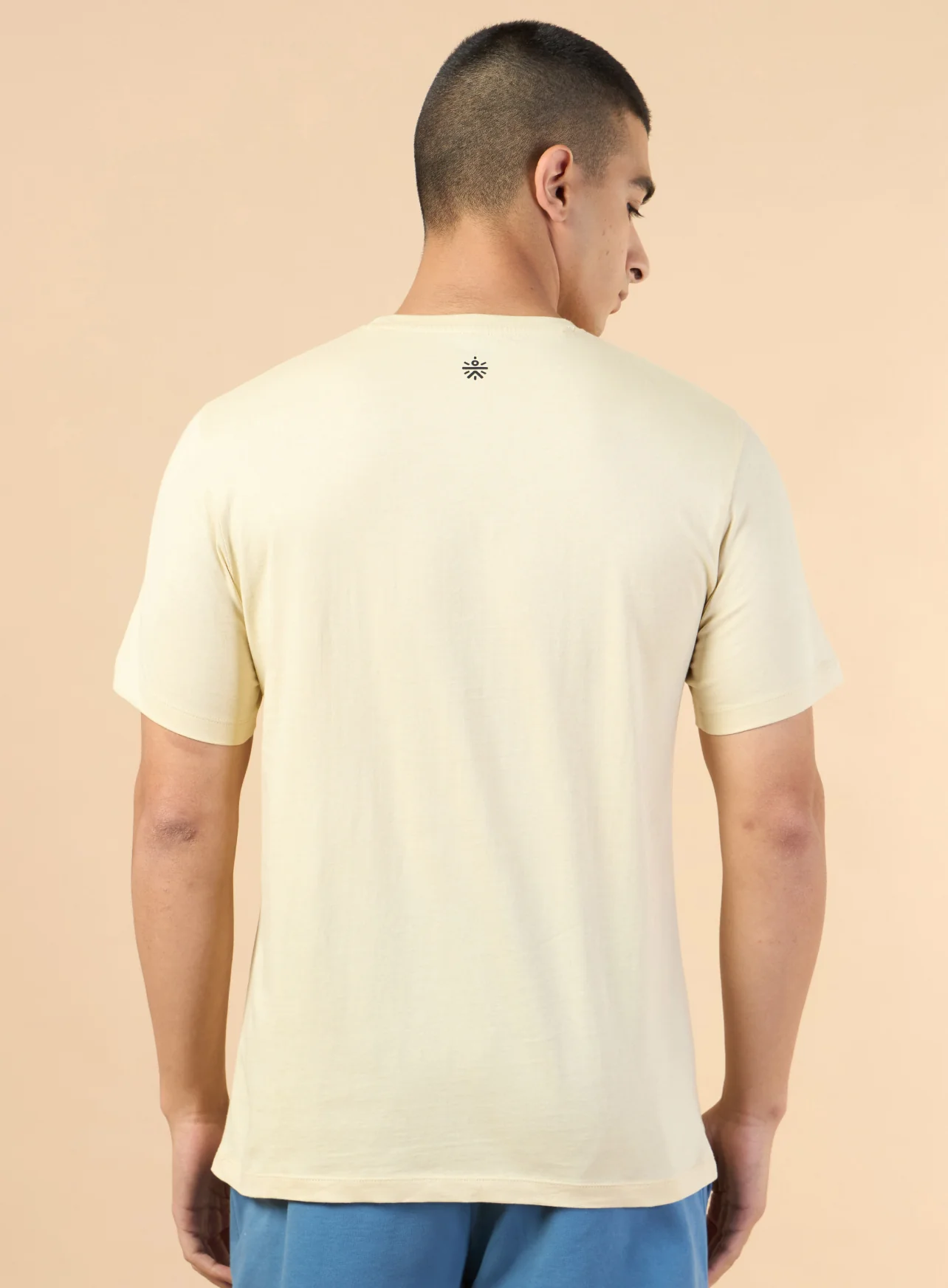 Men's Beige Cult Sport's Club T-shirt - Image 6