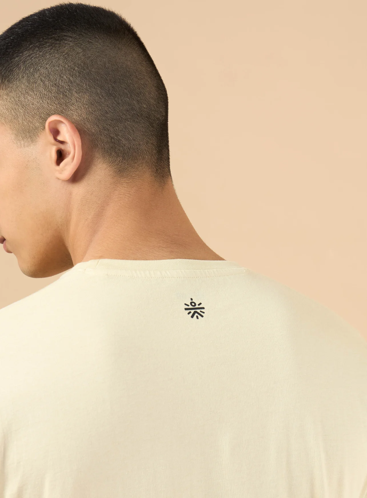 Men's Beige Cult Sport's Club T-shirt - Image 7