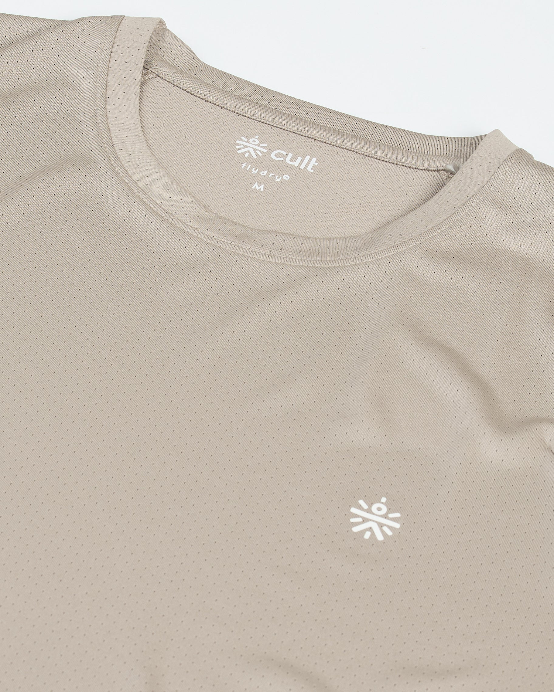 Men's Beige Functional Training T-shirt - Image 9