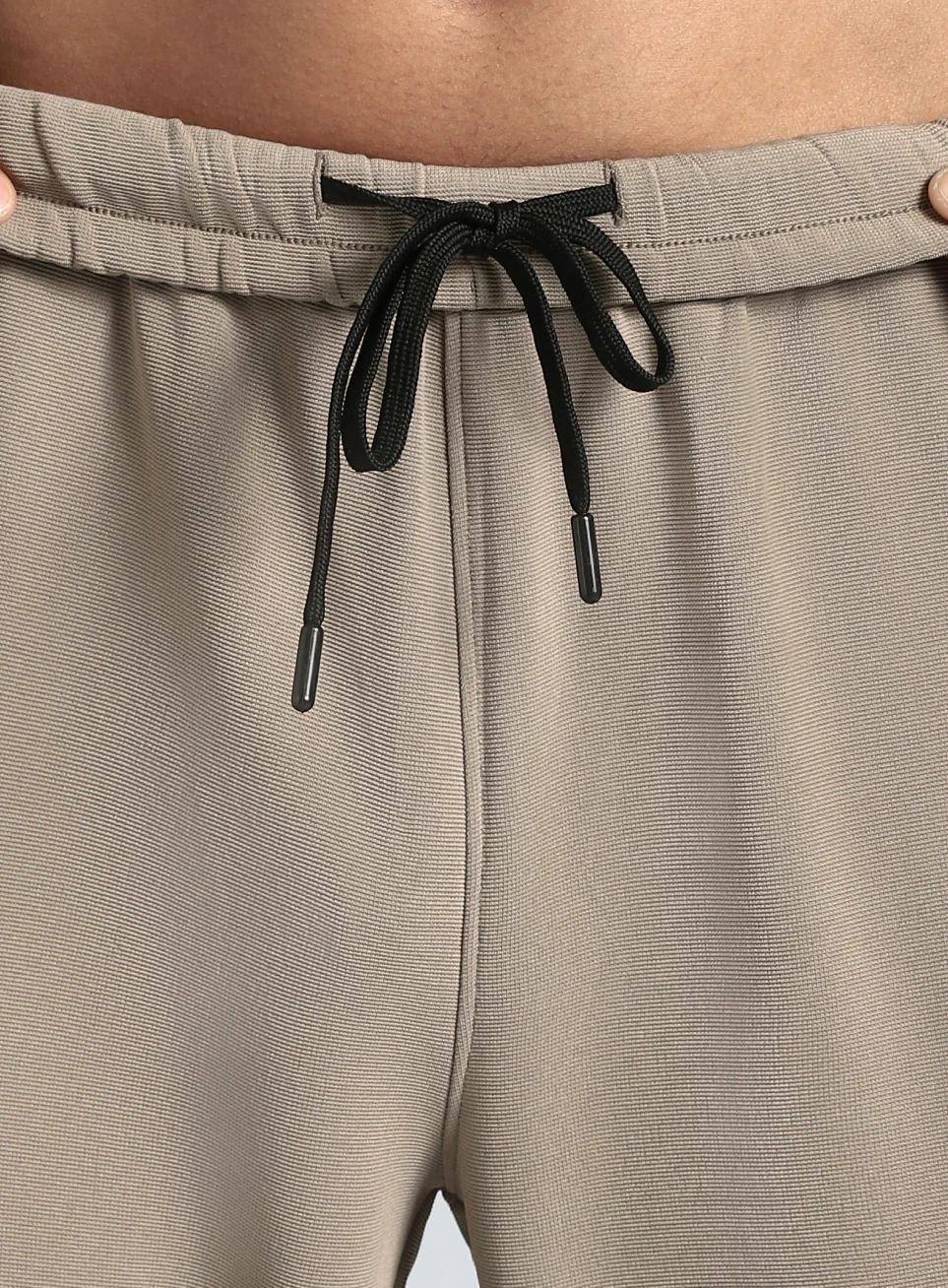 Men's Beige Pace Up Running Trackpants - Image 9