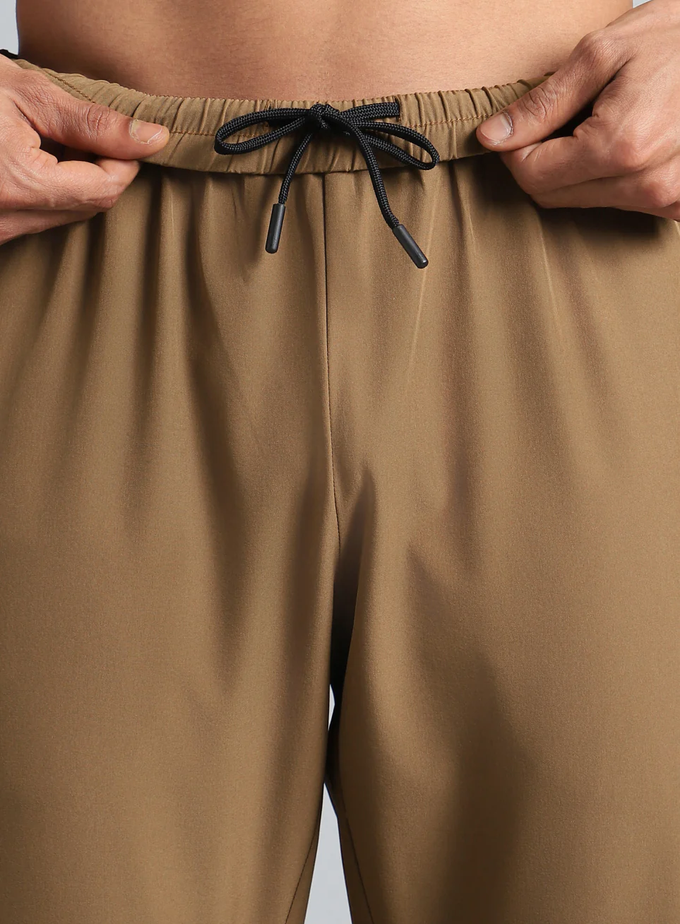 Men's Beige Speed Run Trackpants - Image 9