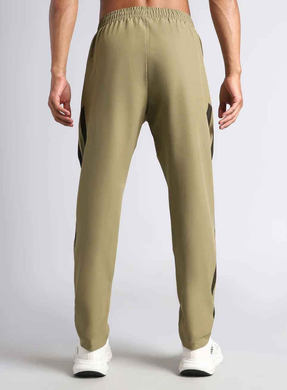 Men's Beige Sporty Training Trackpants - Image 6