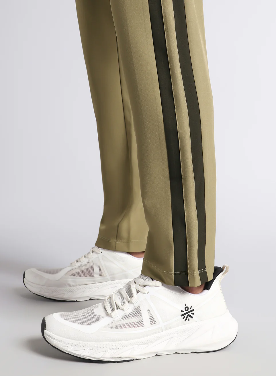 Men's Beige Sporty Training Trackpants - Image 8