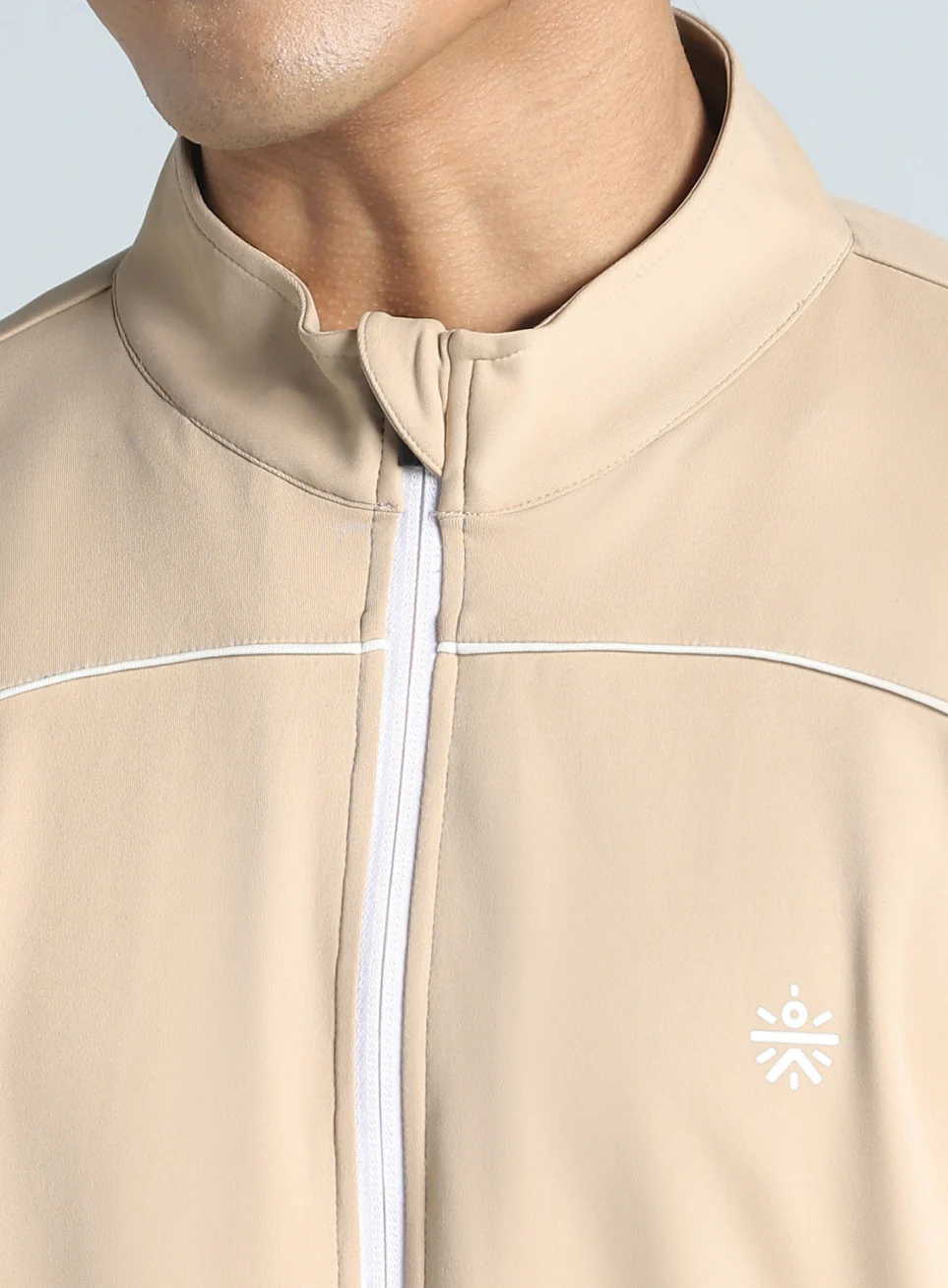 Men's Beige Training All Format Tracksuit - Image 8
