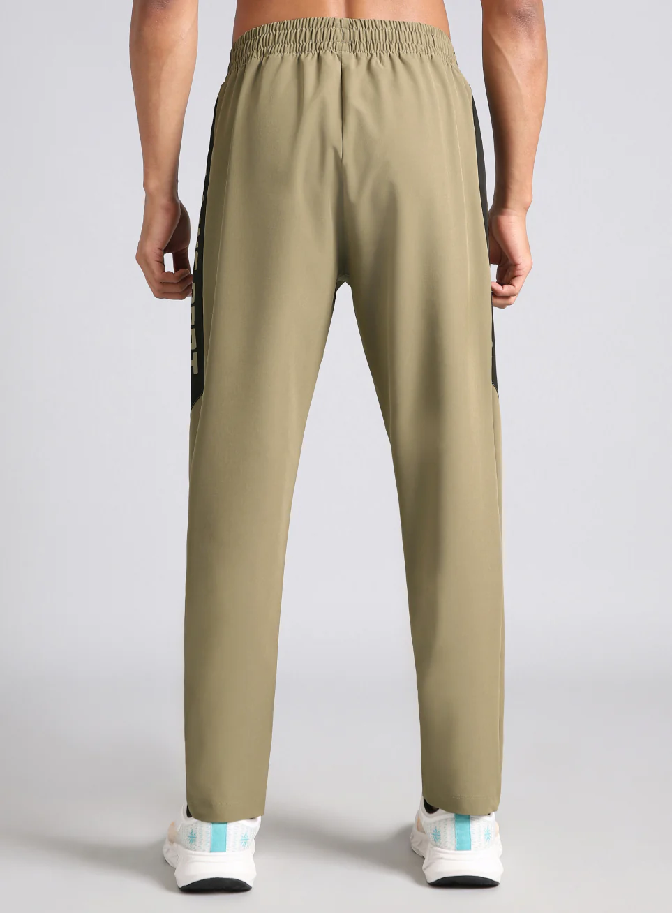 Men's Beige Training Department Trackpants - Image 6