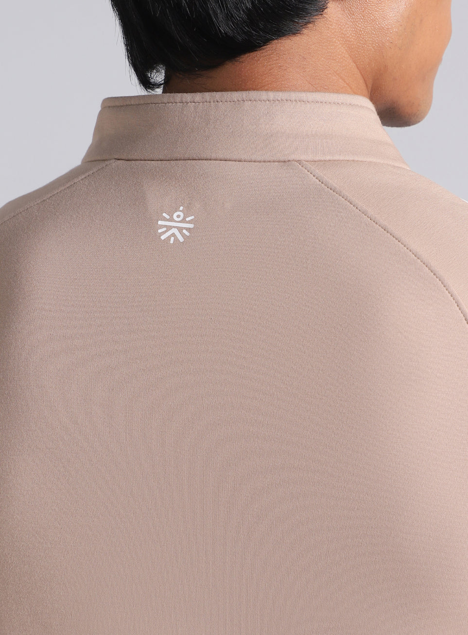 Men's Beige Training Essential Mid Layer Jacket - Image 11