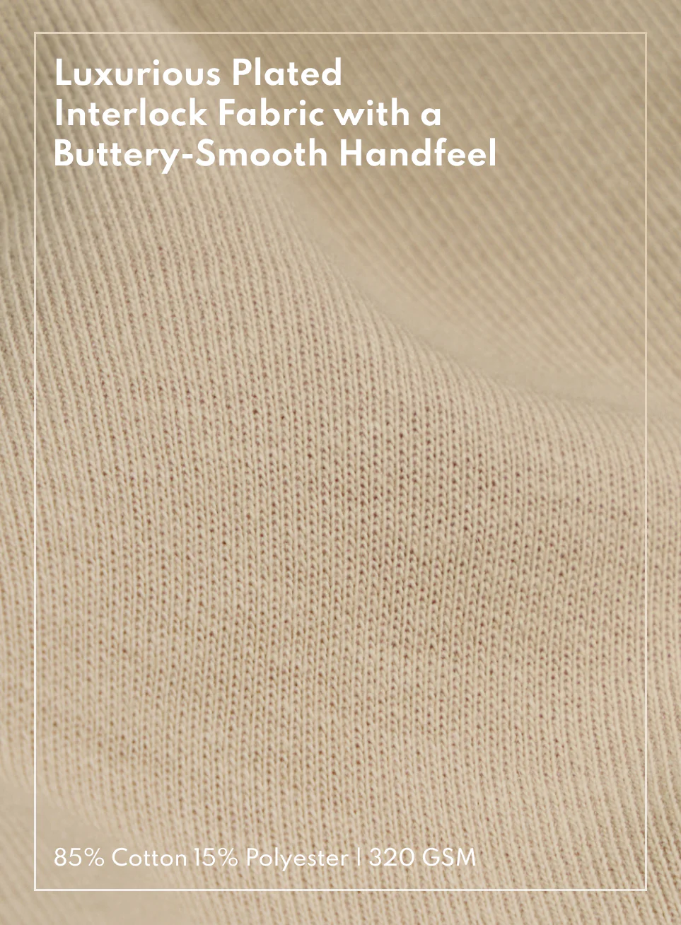 Men's Beige Ultra Luxe Tailored Shorts - Image 8
