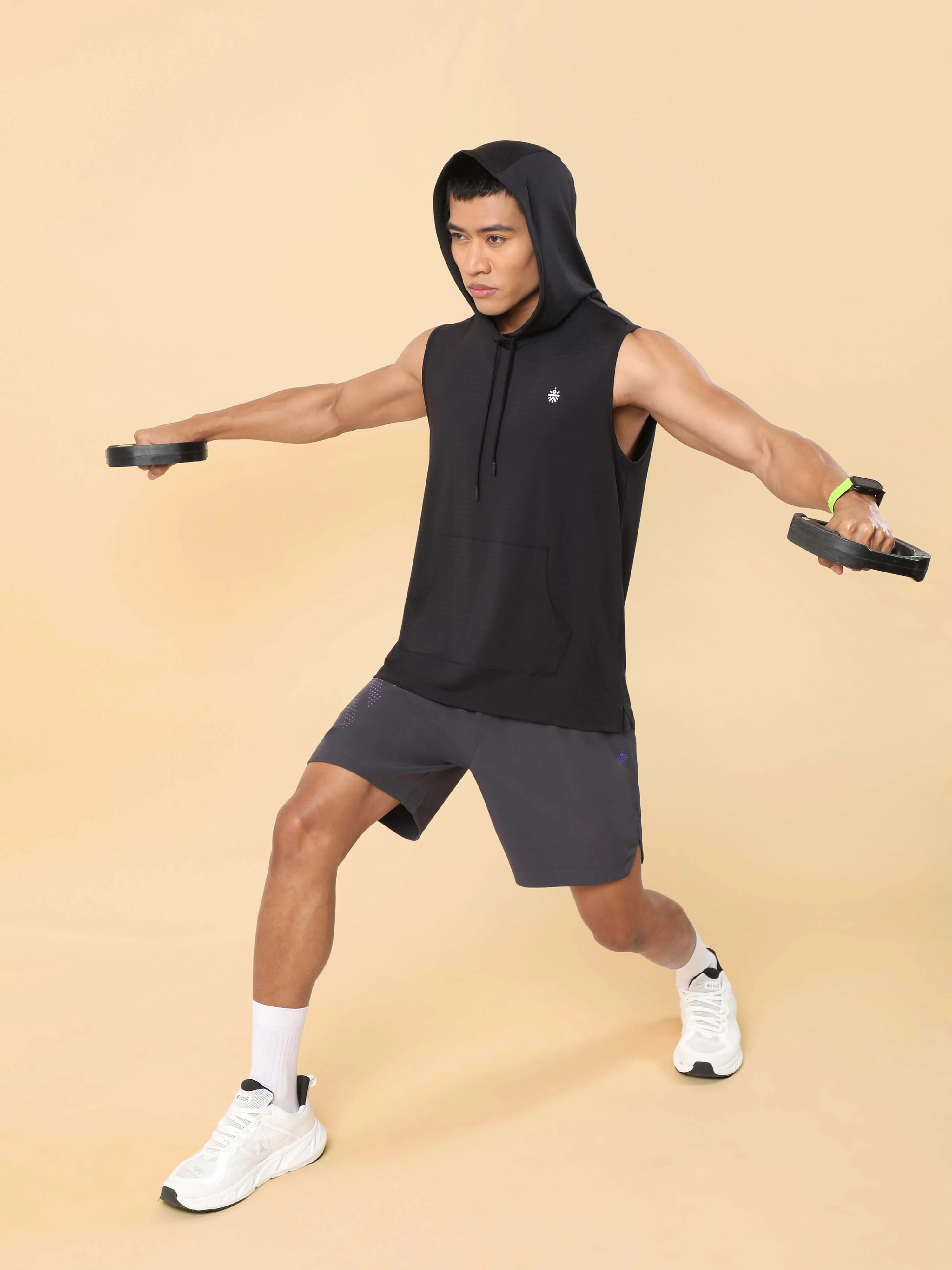 Men's Black Active T-shirt - Image 2