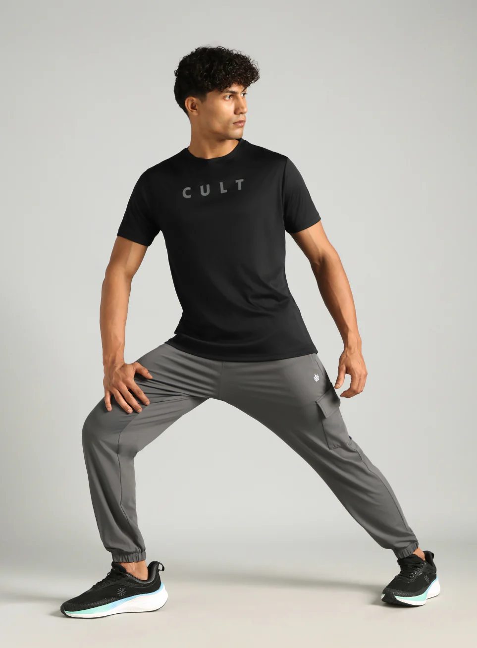 Men's Black All Day Training T-shirt - Image 2