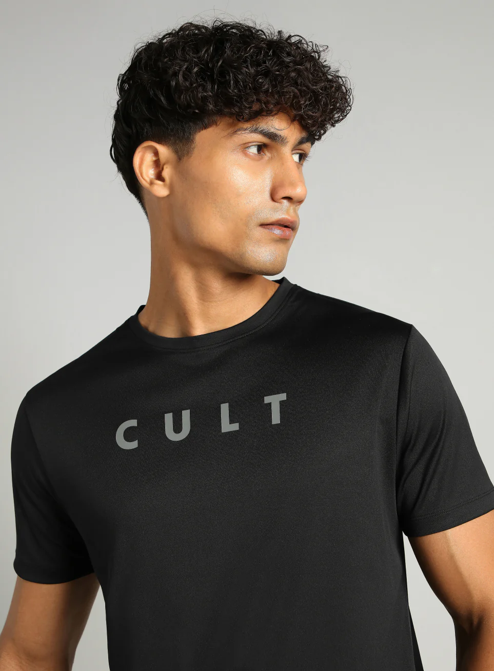 Men's Black All Day Training T-shirt - Image 7