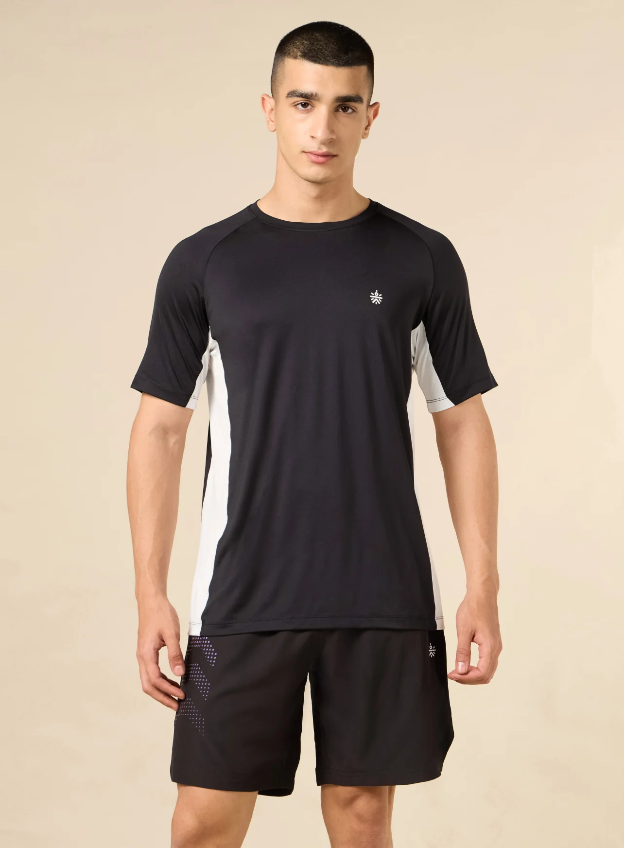 Men's Black Active Pop Performance T-shirt - Image 4