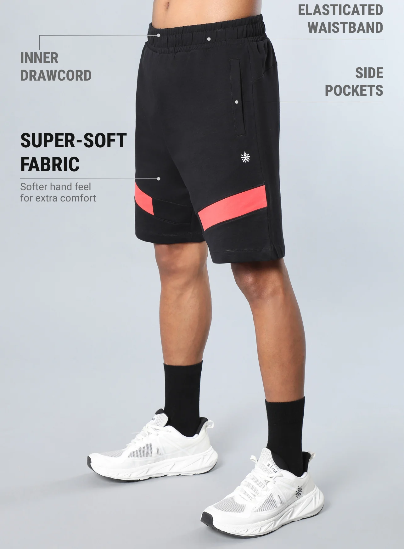 Men's Black Beat it Shorts - Image 5